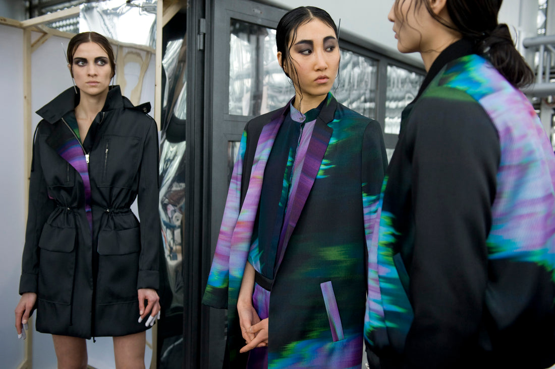 Collection Christine Phung - "Glitchologie", backstage