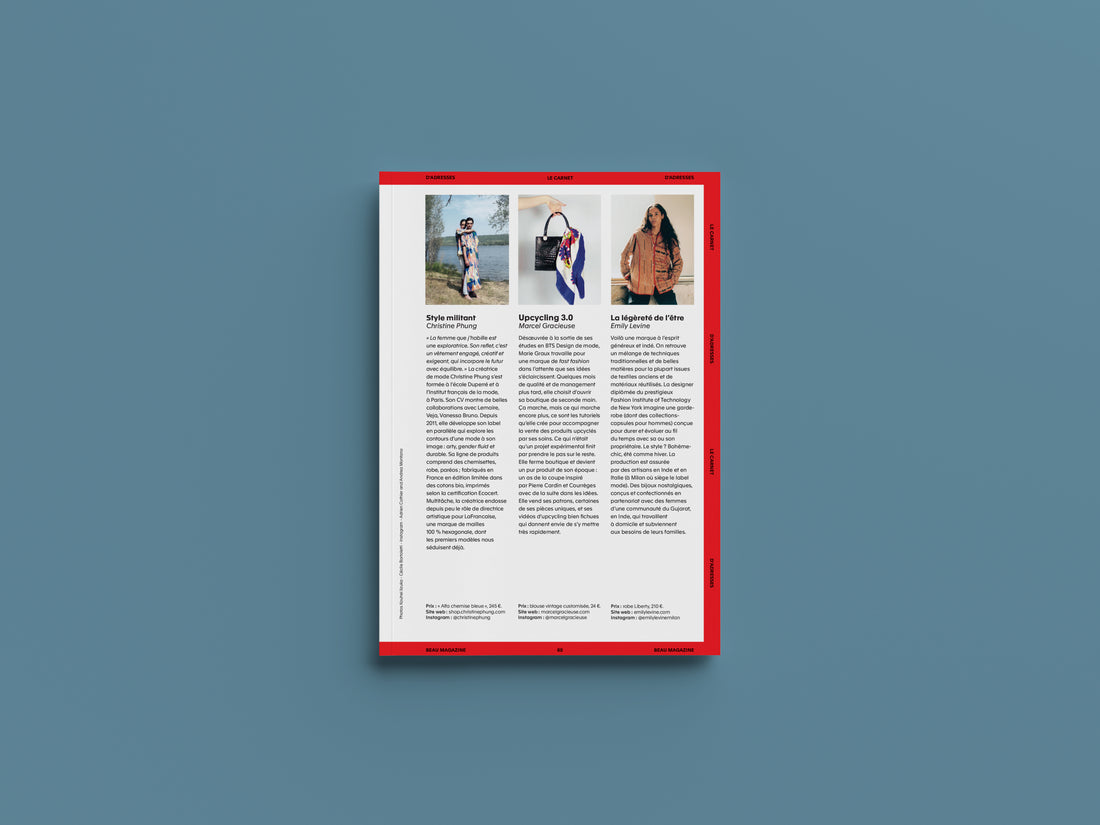 Christine Phung in Beau mag