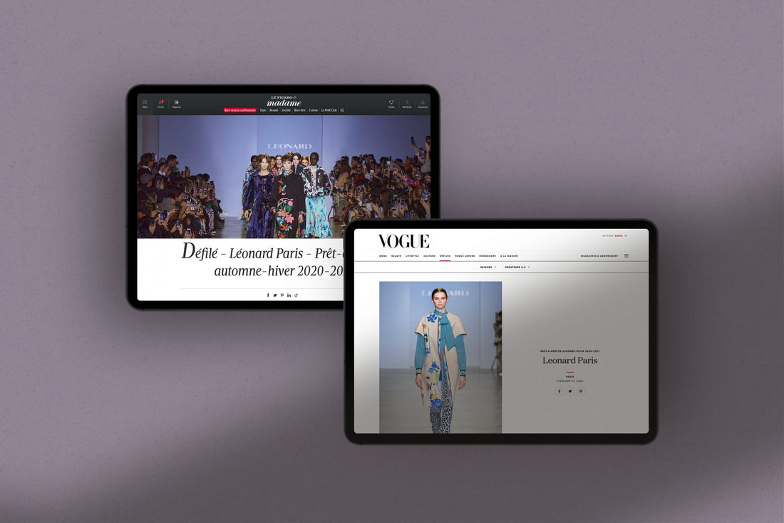 Press - In Vogue, Madame Figaro, Now Fashion