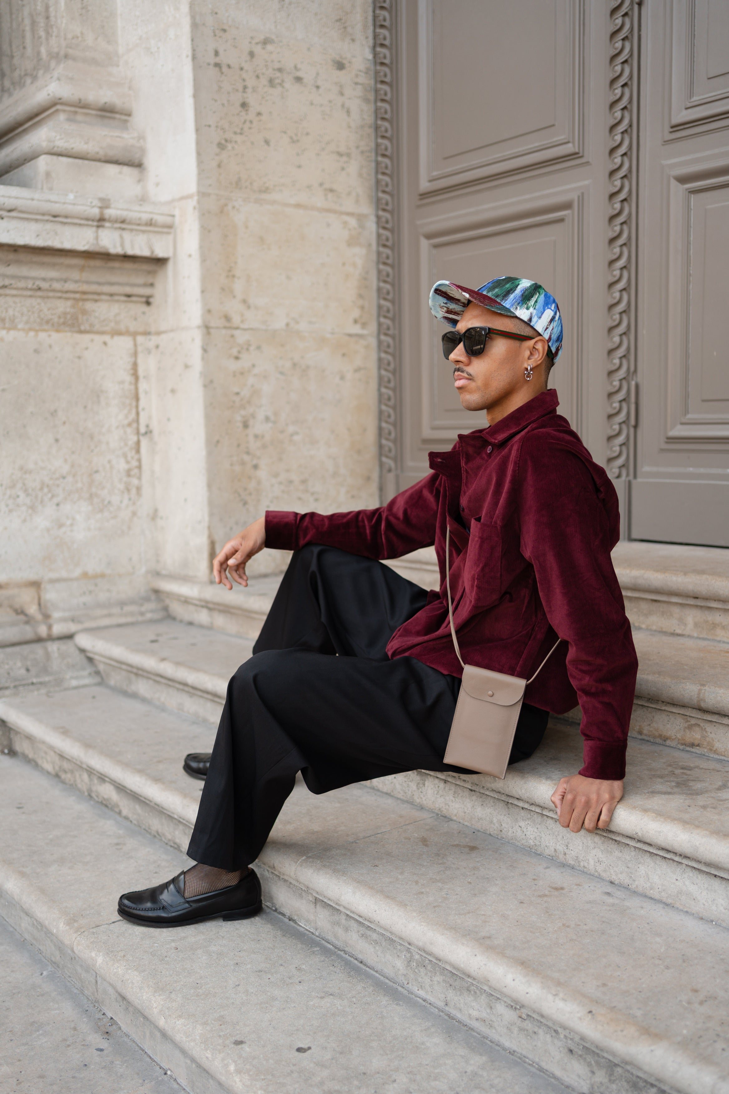 Casquette CP x HEADONISTE velours