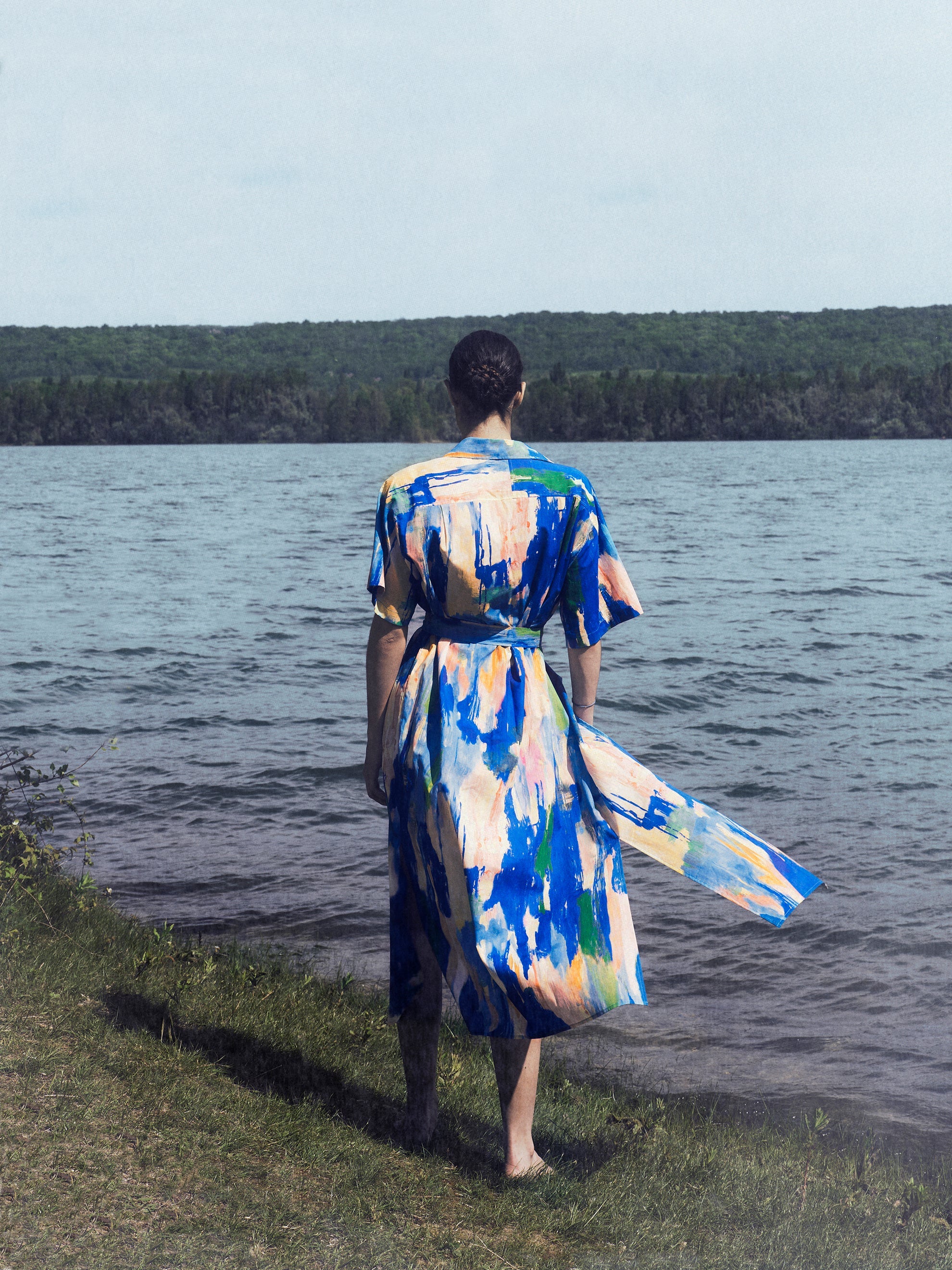 Robe DELTA Bleue