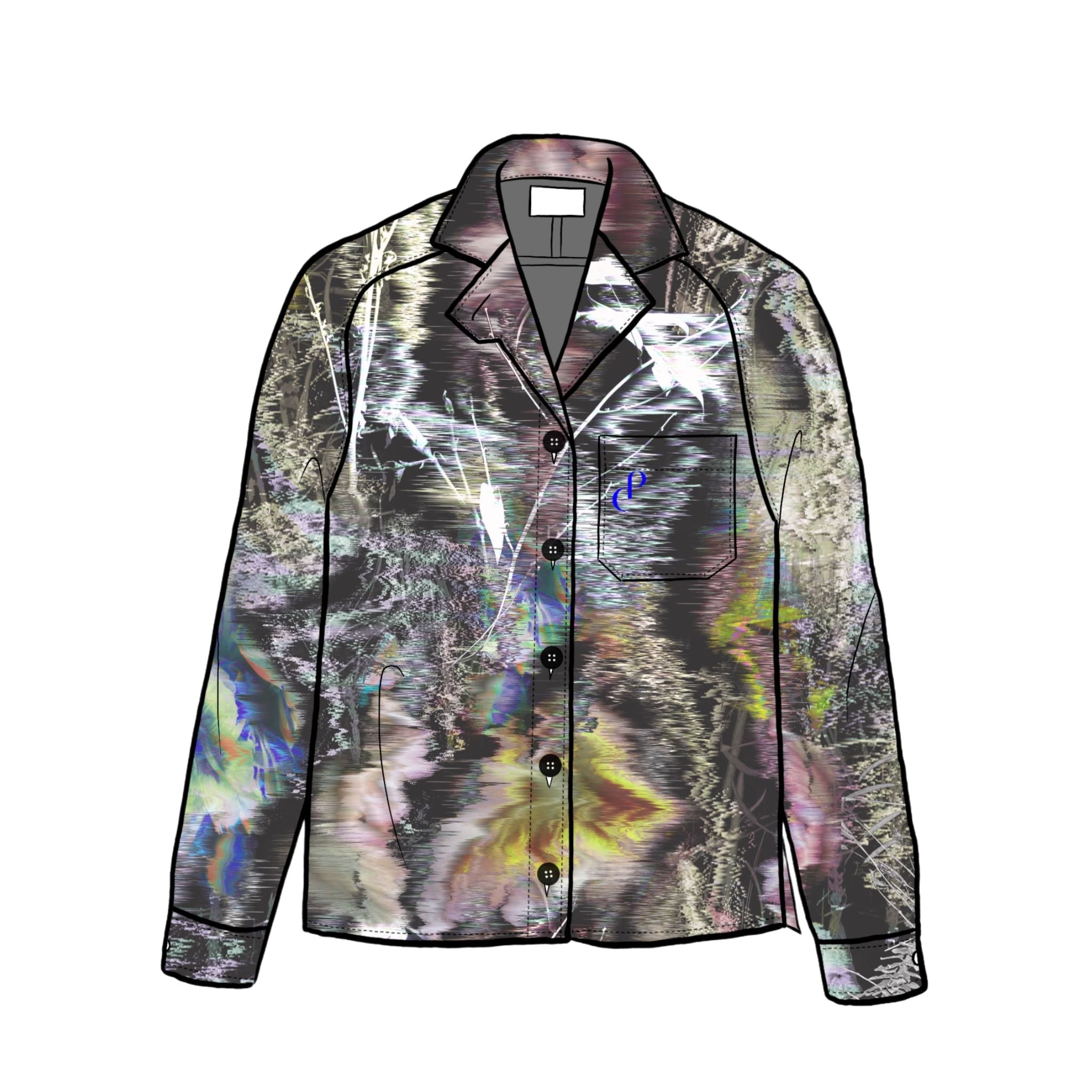 CHEMISE ALPHA GLITCH