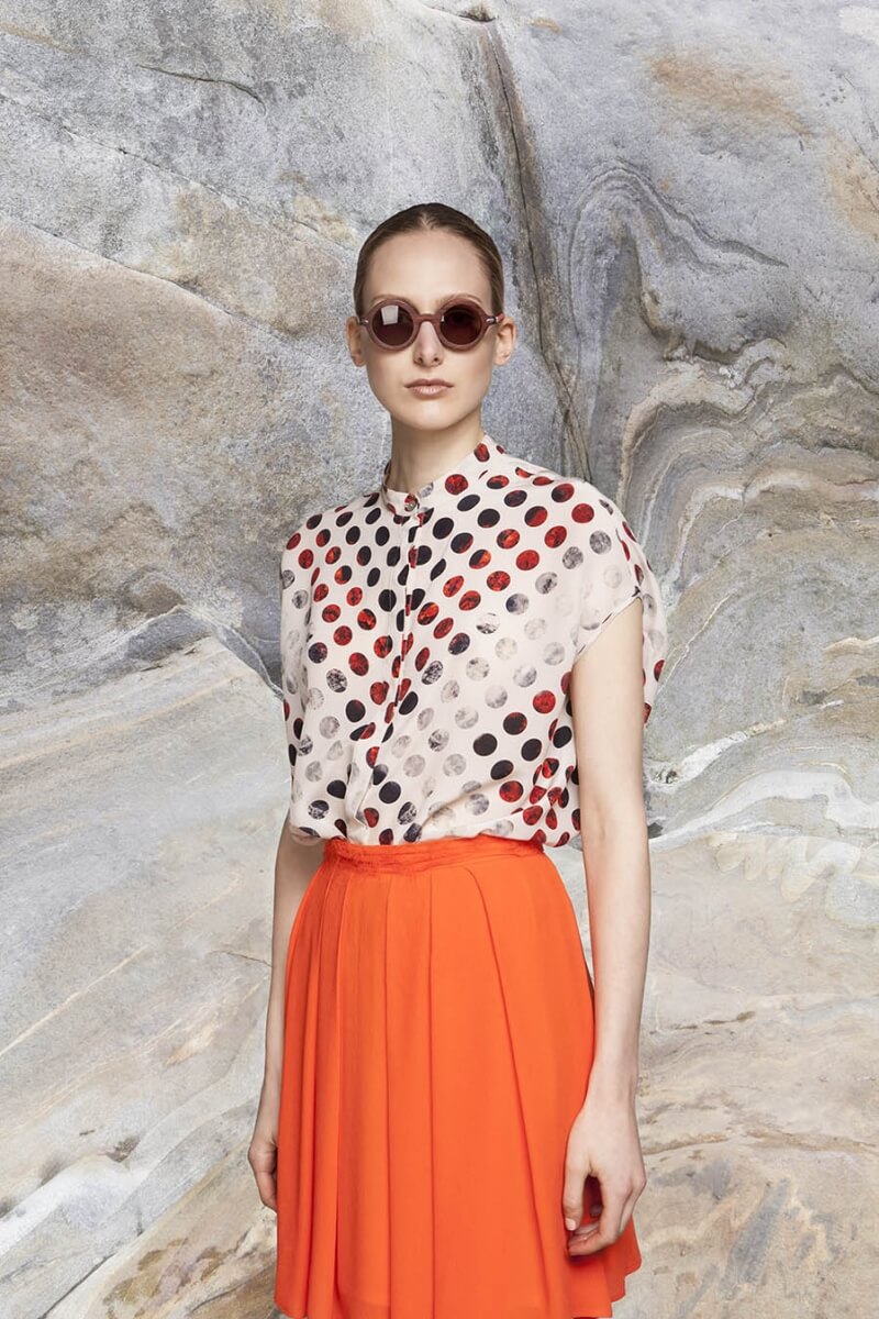 Collection Christine Phung - "It’s about a girl who rides her bike on a volcano"