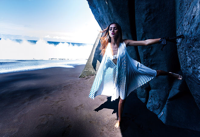 Editorial - Christine Phung's dress in Spoon Magazine