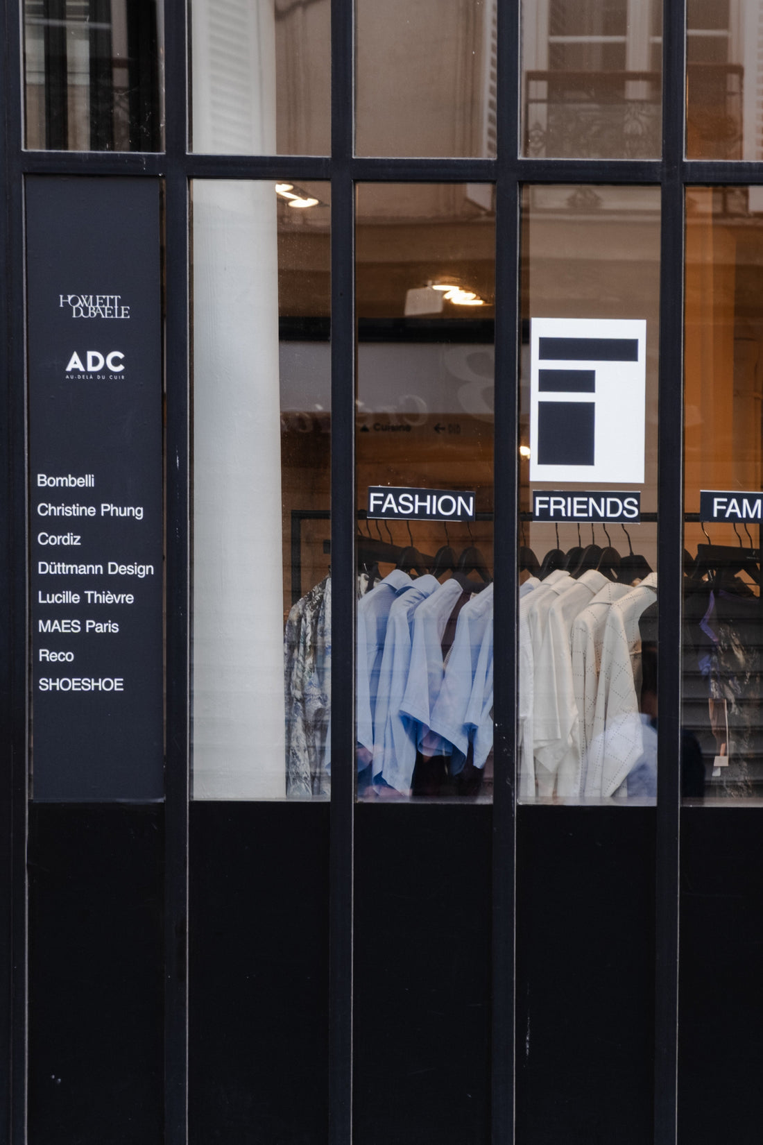 Christine Phung au showroom créatif de F.SHOP