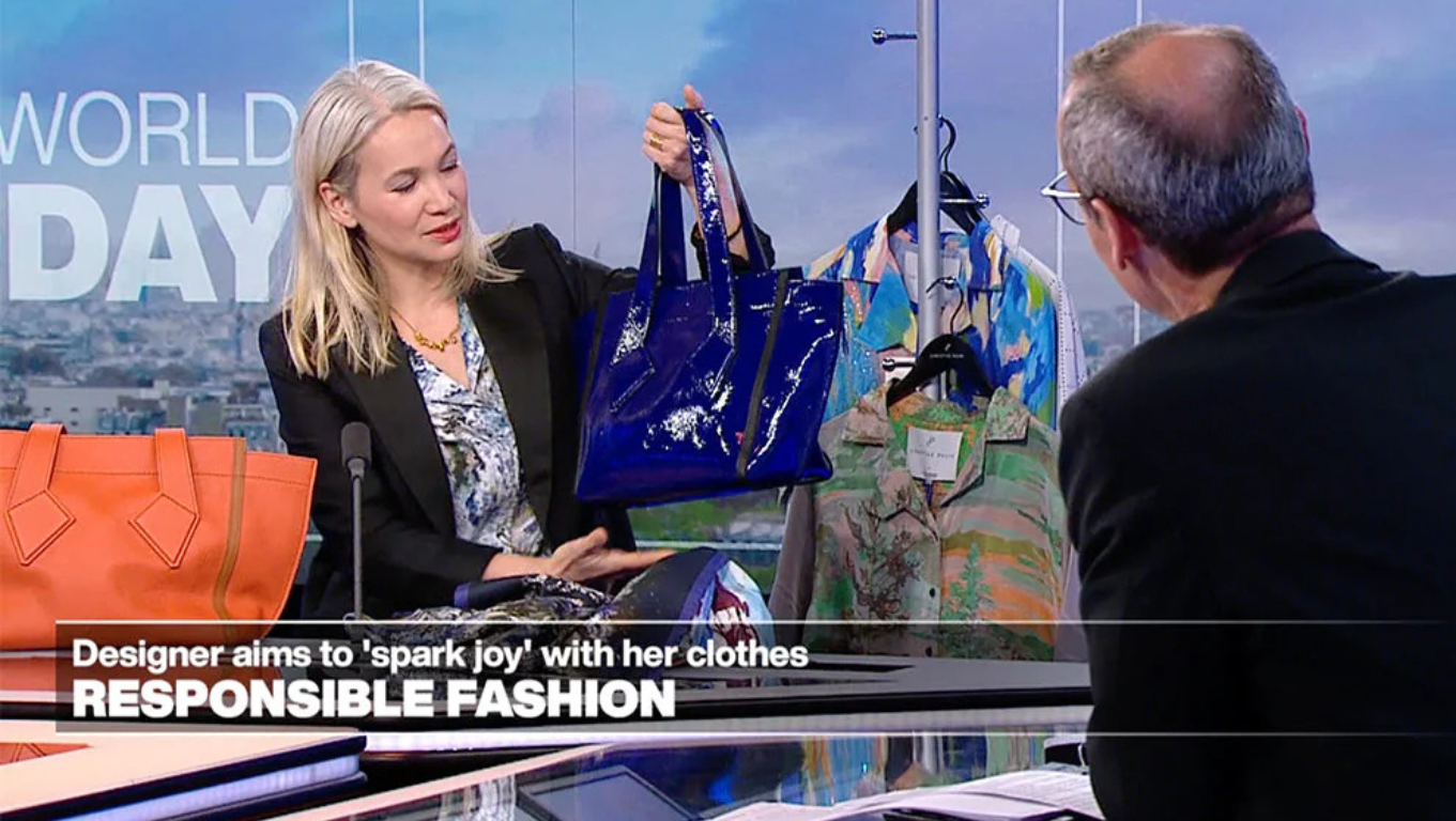 Christine Phung sur France 24 : une vision engagée de la mode