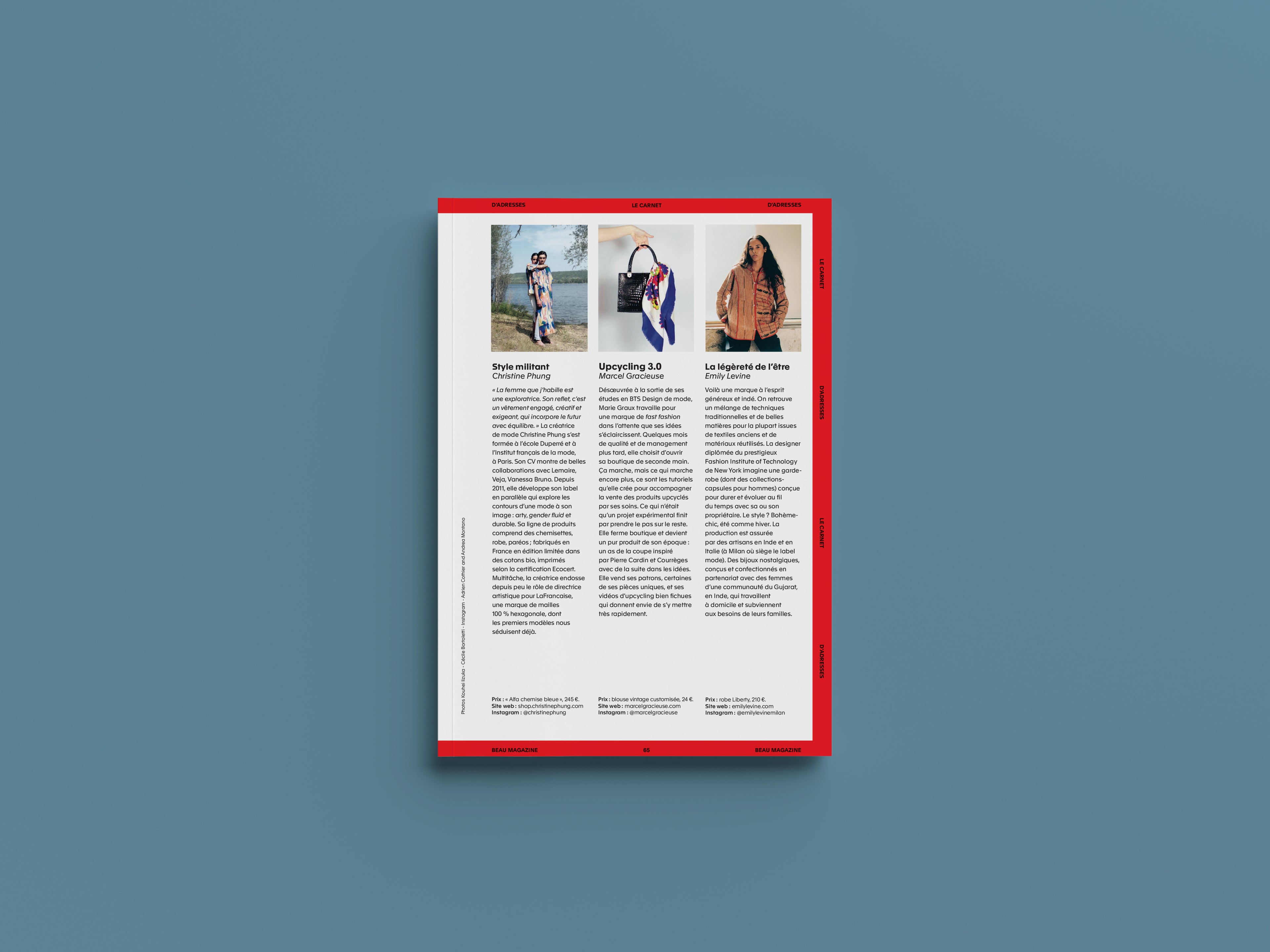 Christine Phung in Beau mag