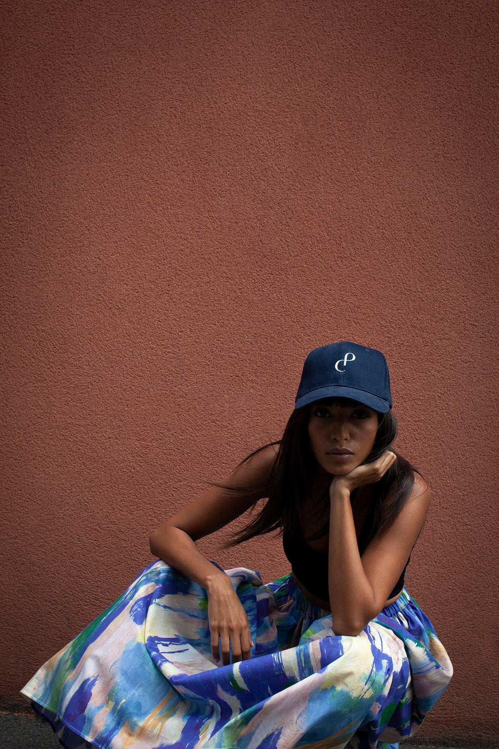 OUT OF STOCK - INFINITE Navy Cap