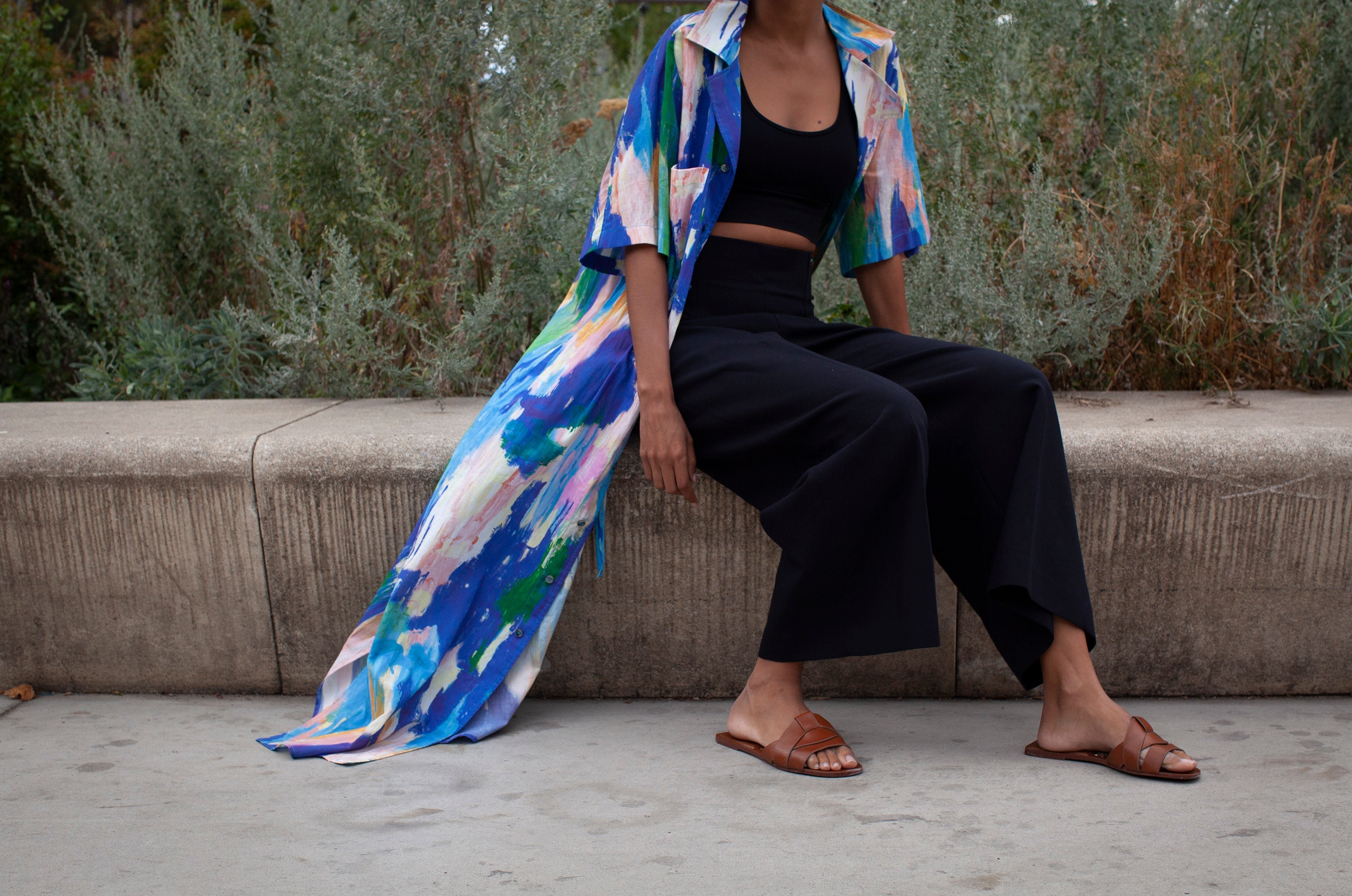 DELTA Blue Dress