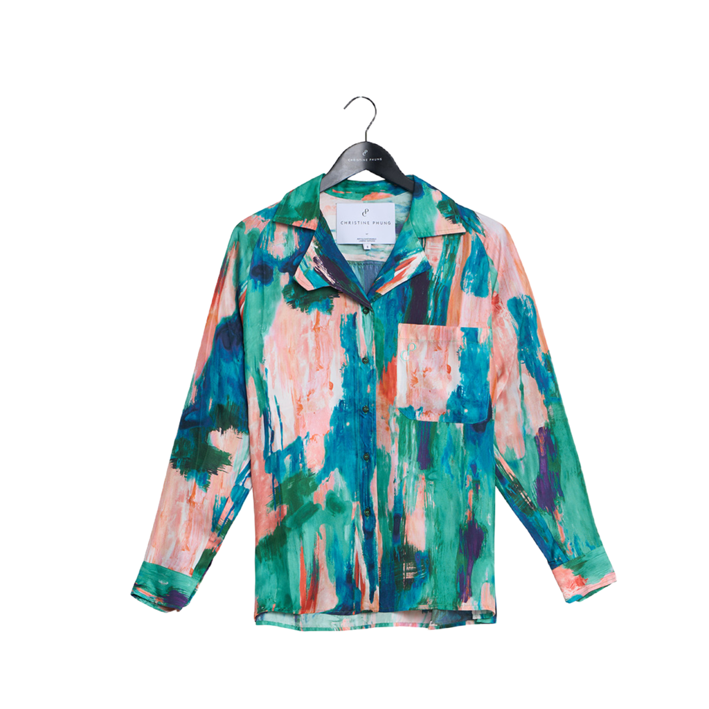 Chemise ALPHA Aura en soie