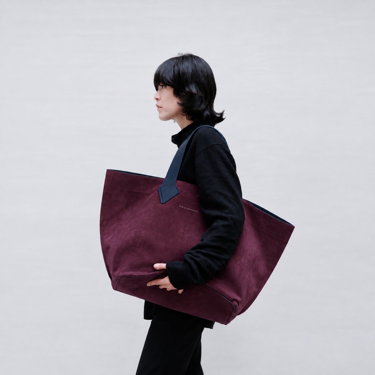 SAC CABAS XL AUBERGINE