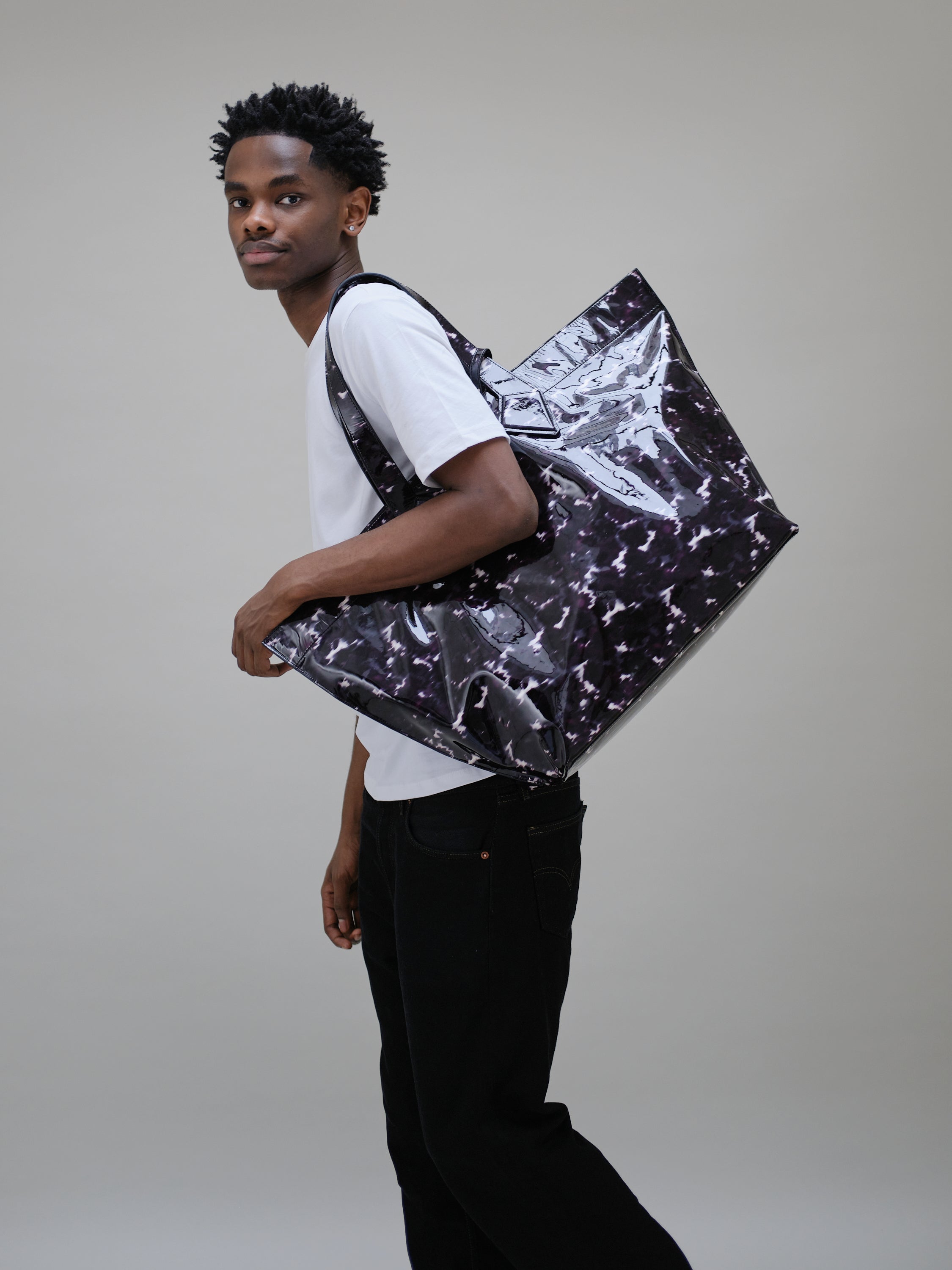 SAC CABAS XL MYRTILLE