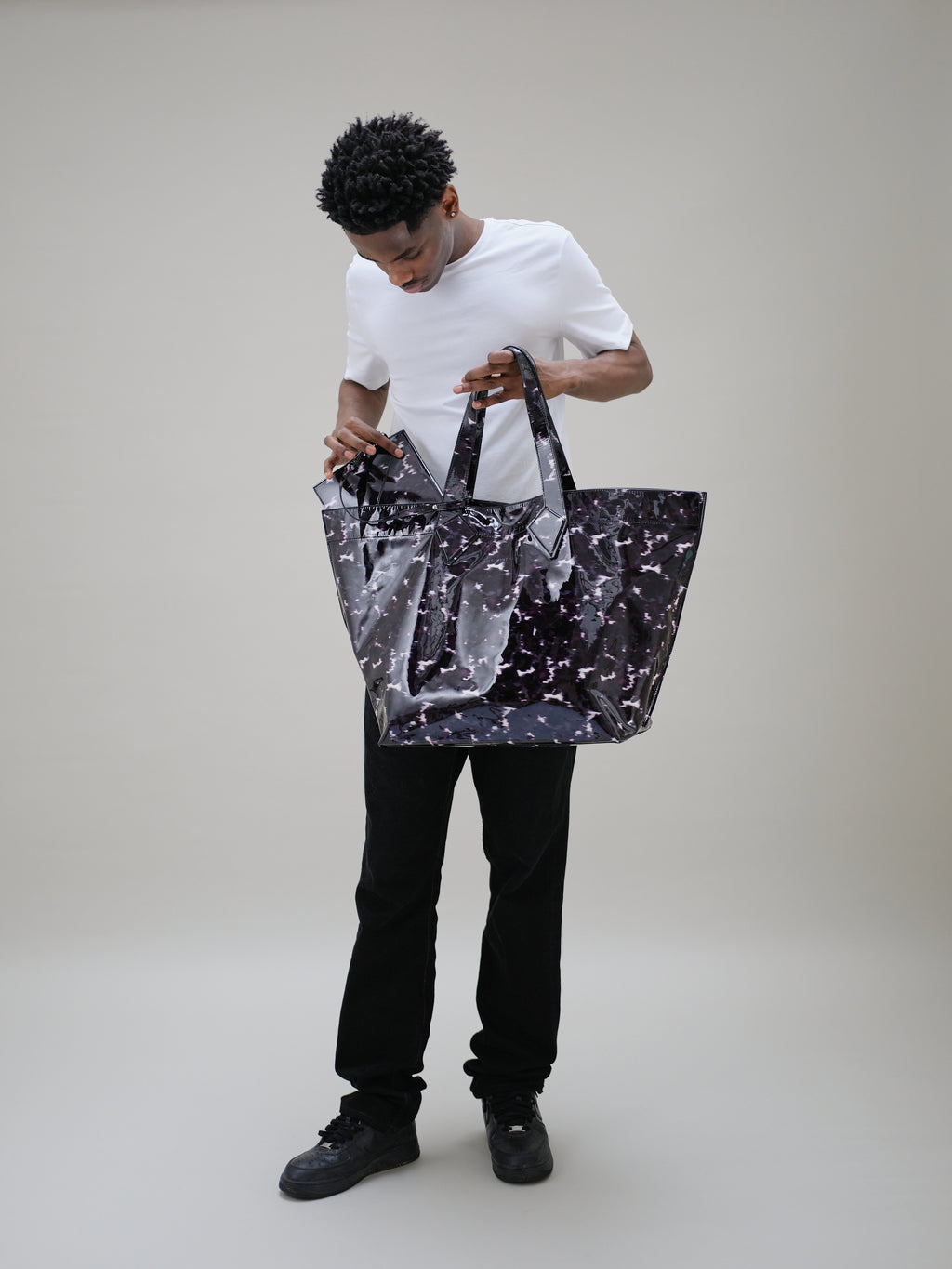 SAC CABAS XL MYRTILLE