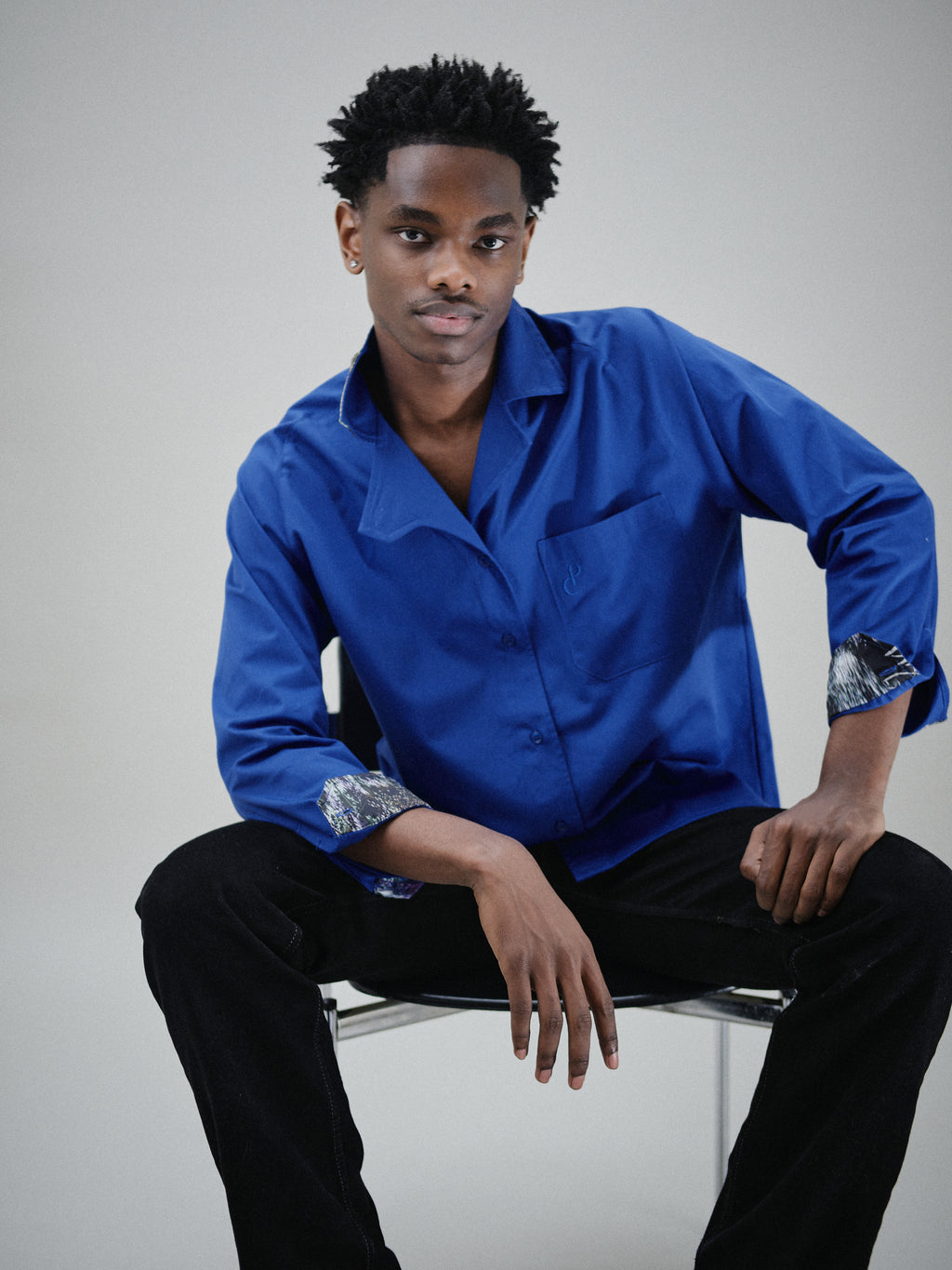 CHEMISE ALPHA ELECTRICO BLUE