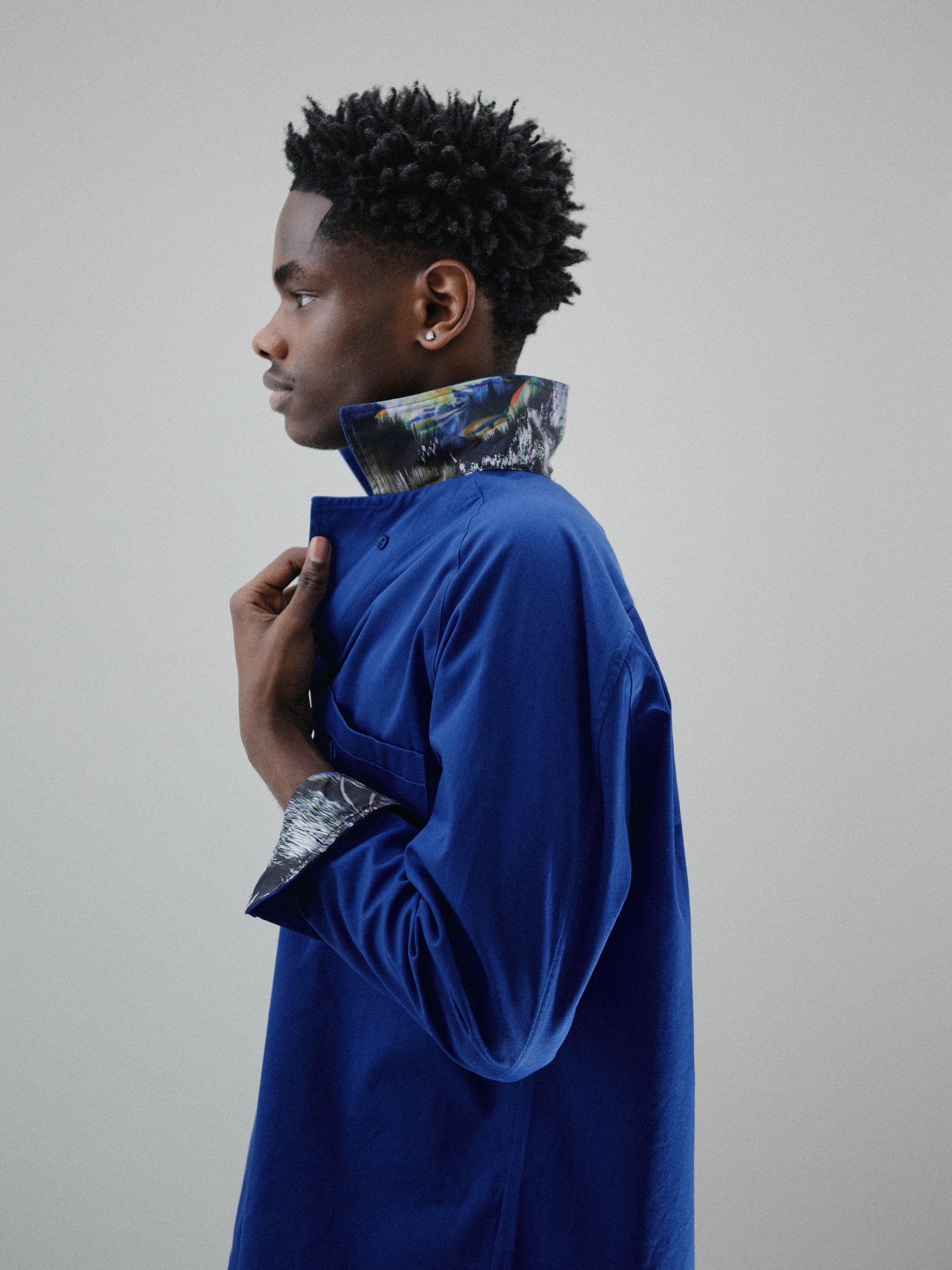 CHEMISE ALPHA ELECTRICO BLUE