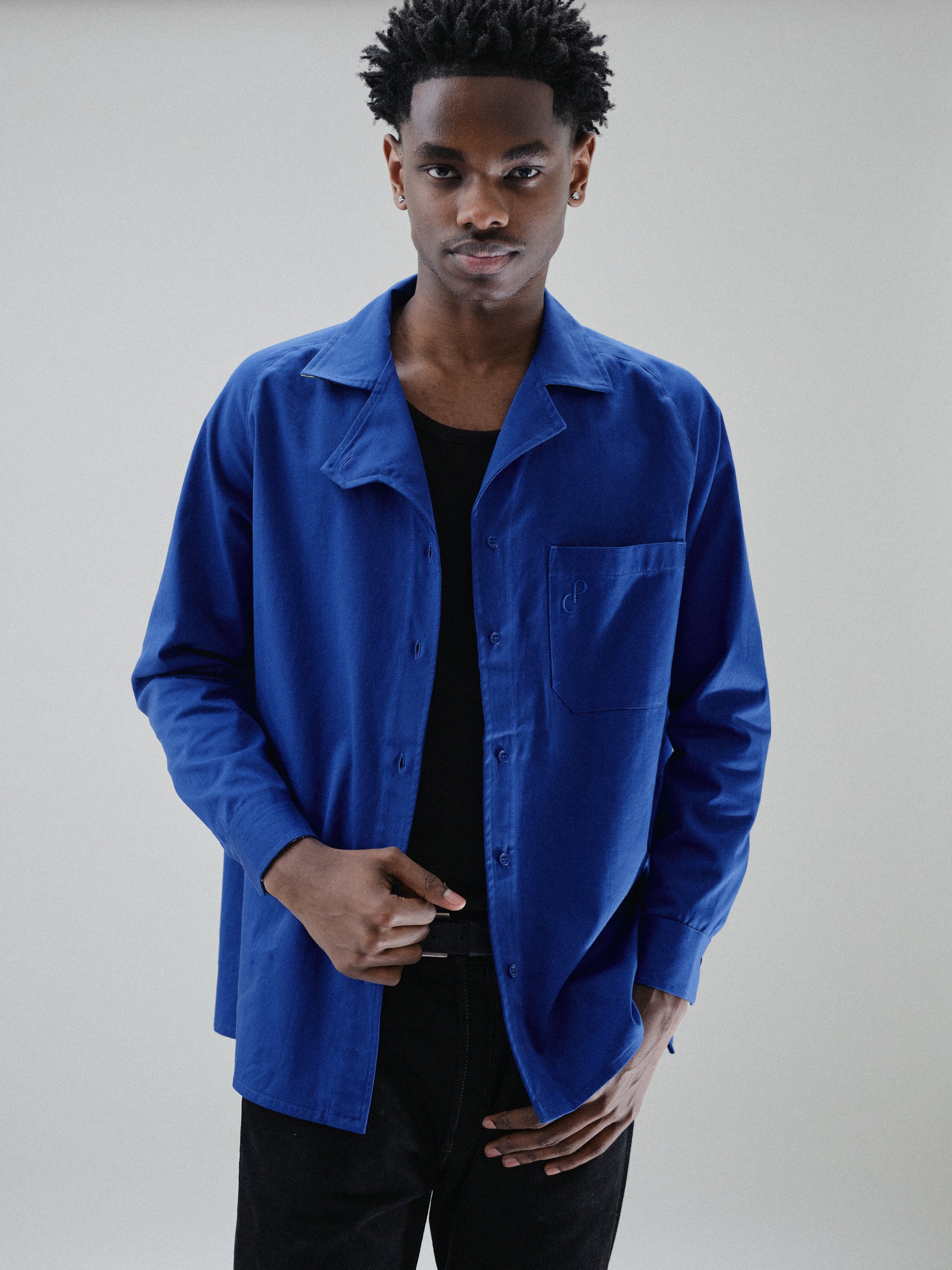 CHEMISE ALPHA ELECTRICO BLUE