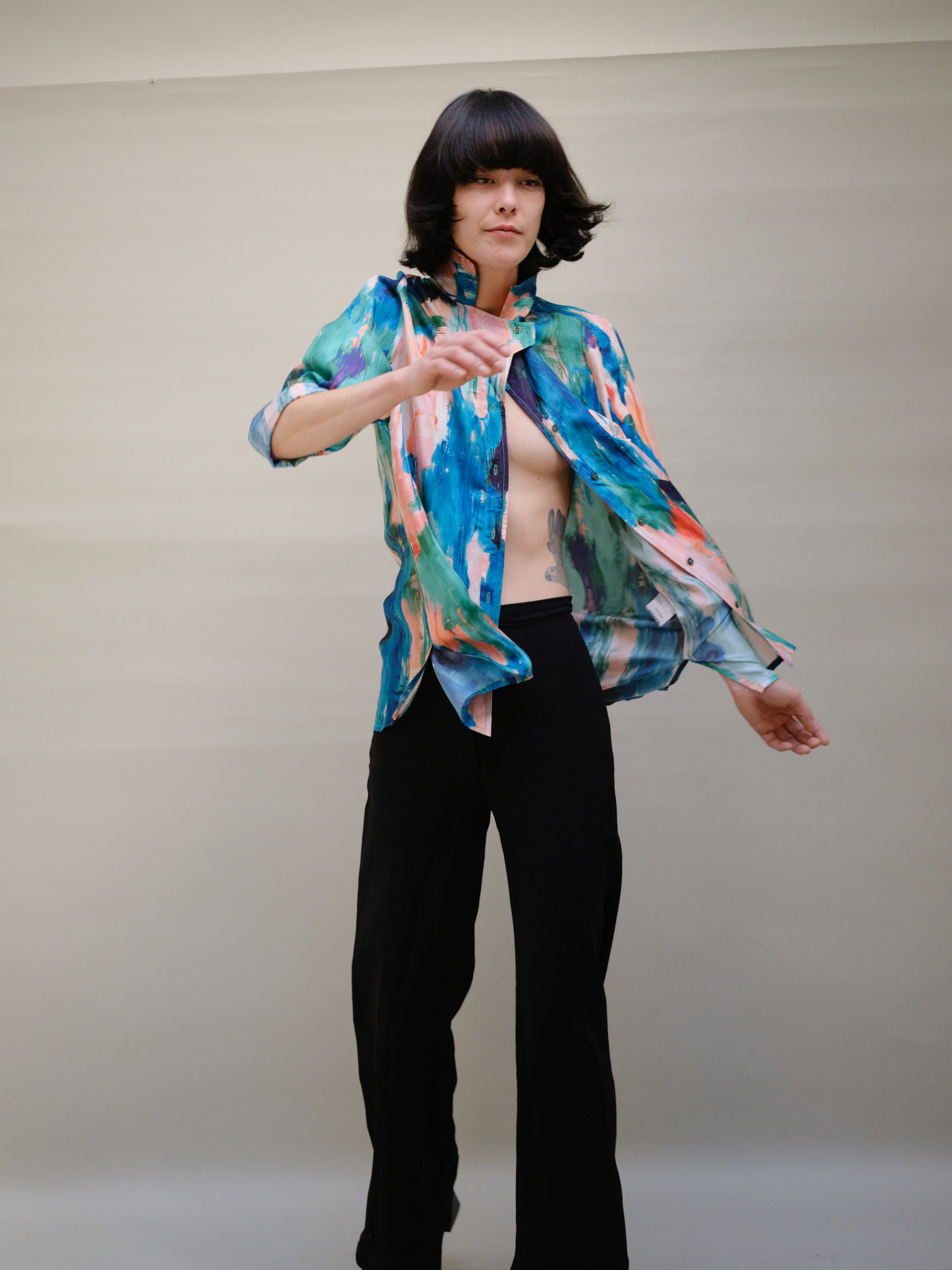 01 ALPHA Burgundy Shirt