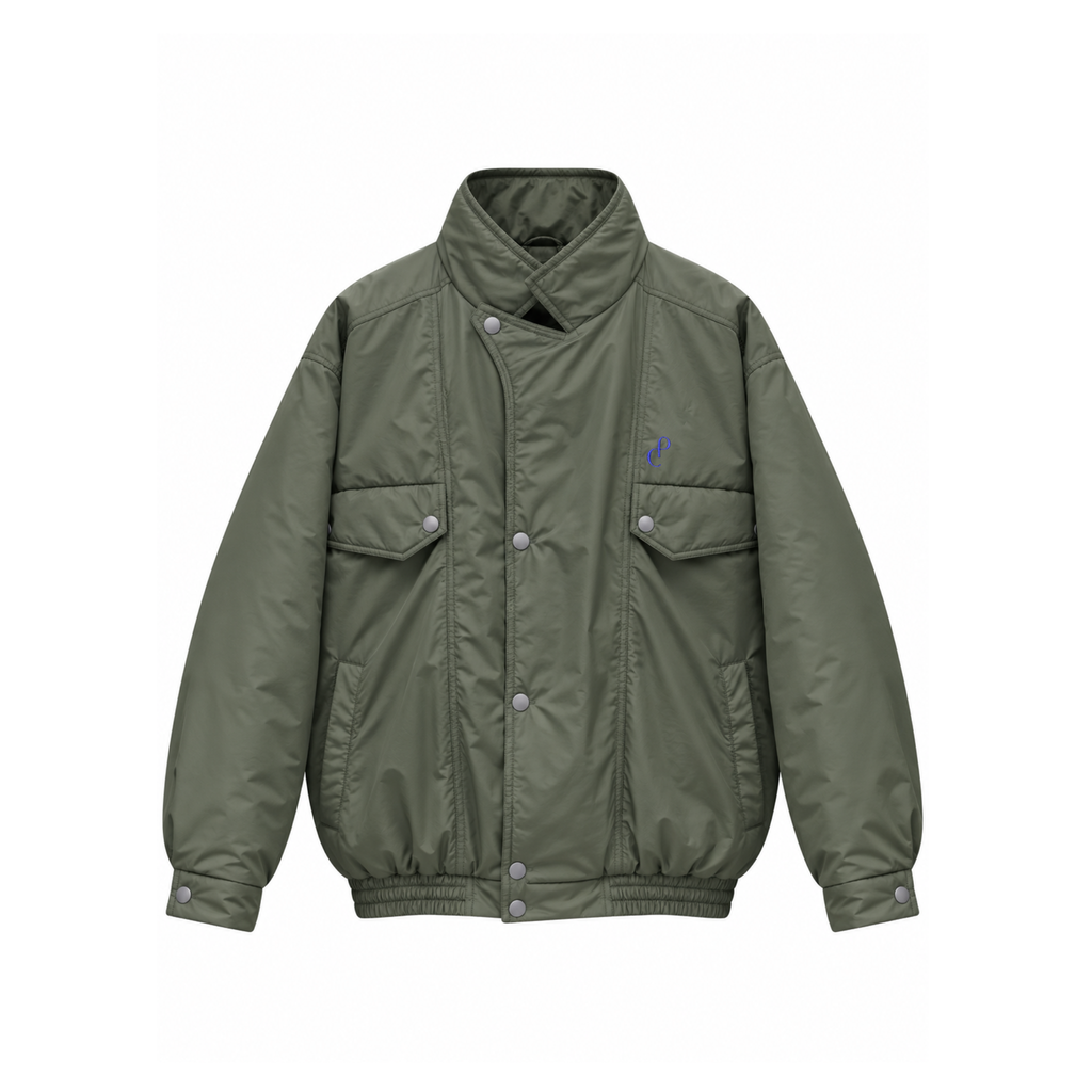 Blouson Bomber Khaki – Veste Designer Unisexe
