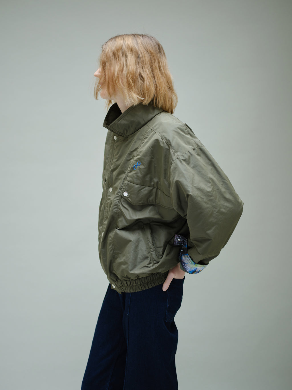 Bomber jacket khaki