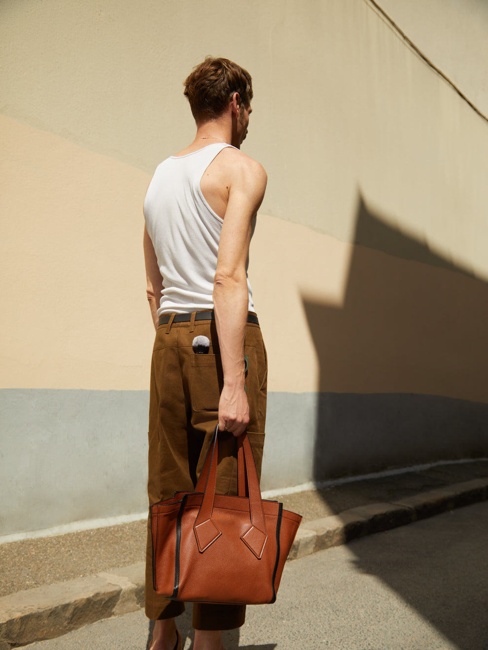 03 Duo Leather Tote Bag and Black Pool Bag PRE-ORDER