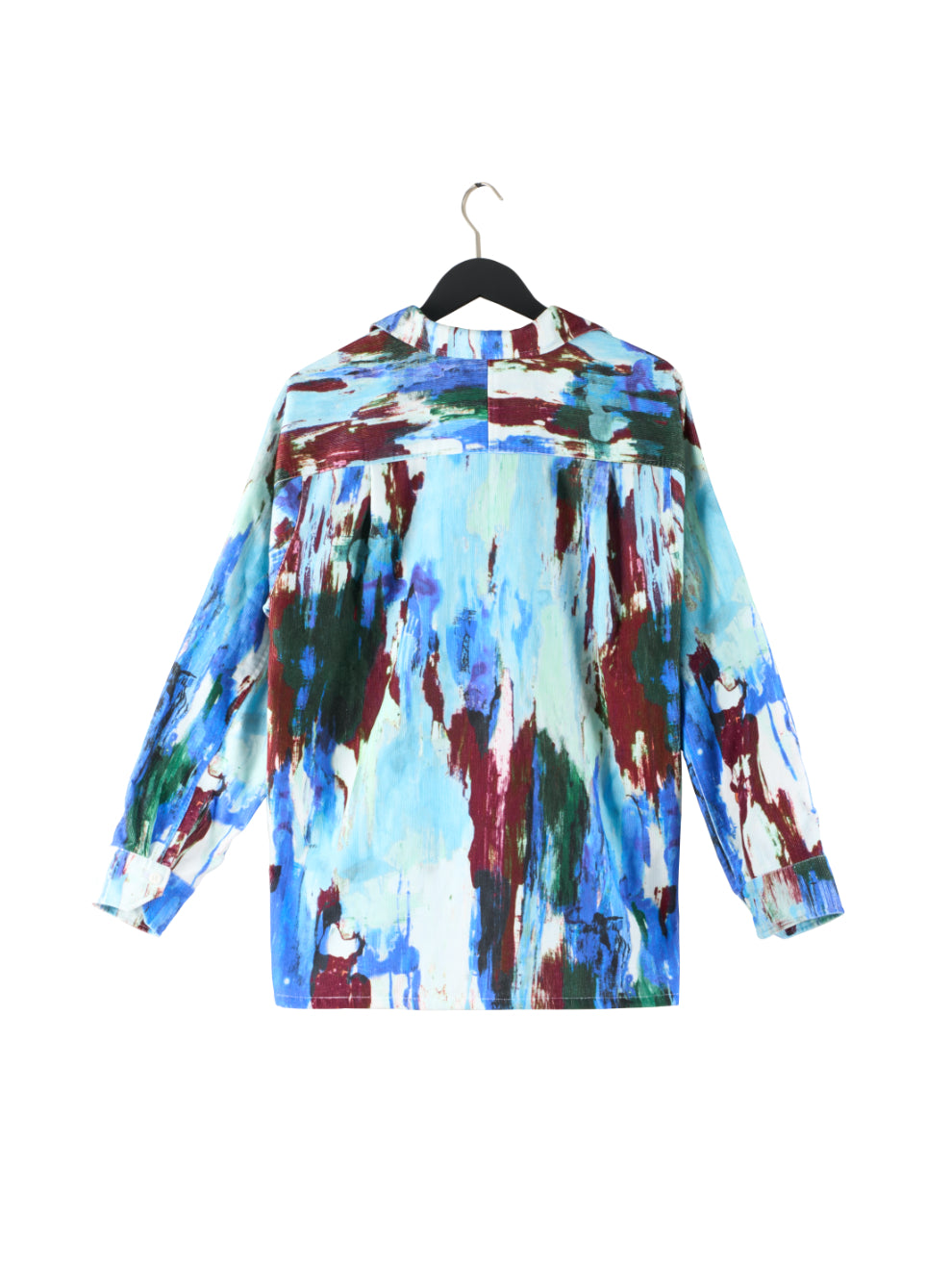 ALPHA Printed Velvet Shirt