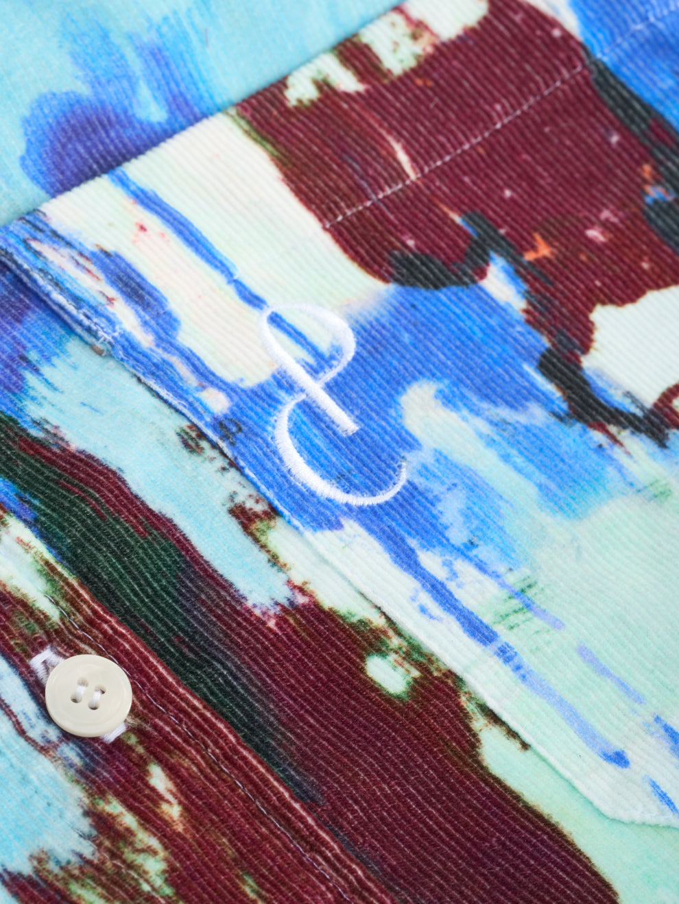 ALPHA Printed Velvet Shirt
