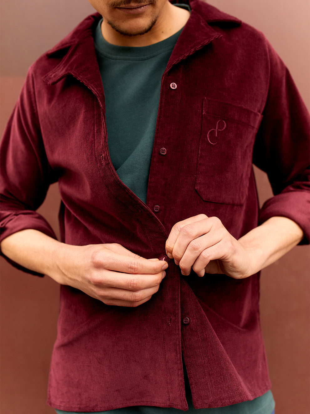 ALPHA Burgundy Shirt