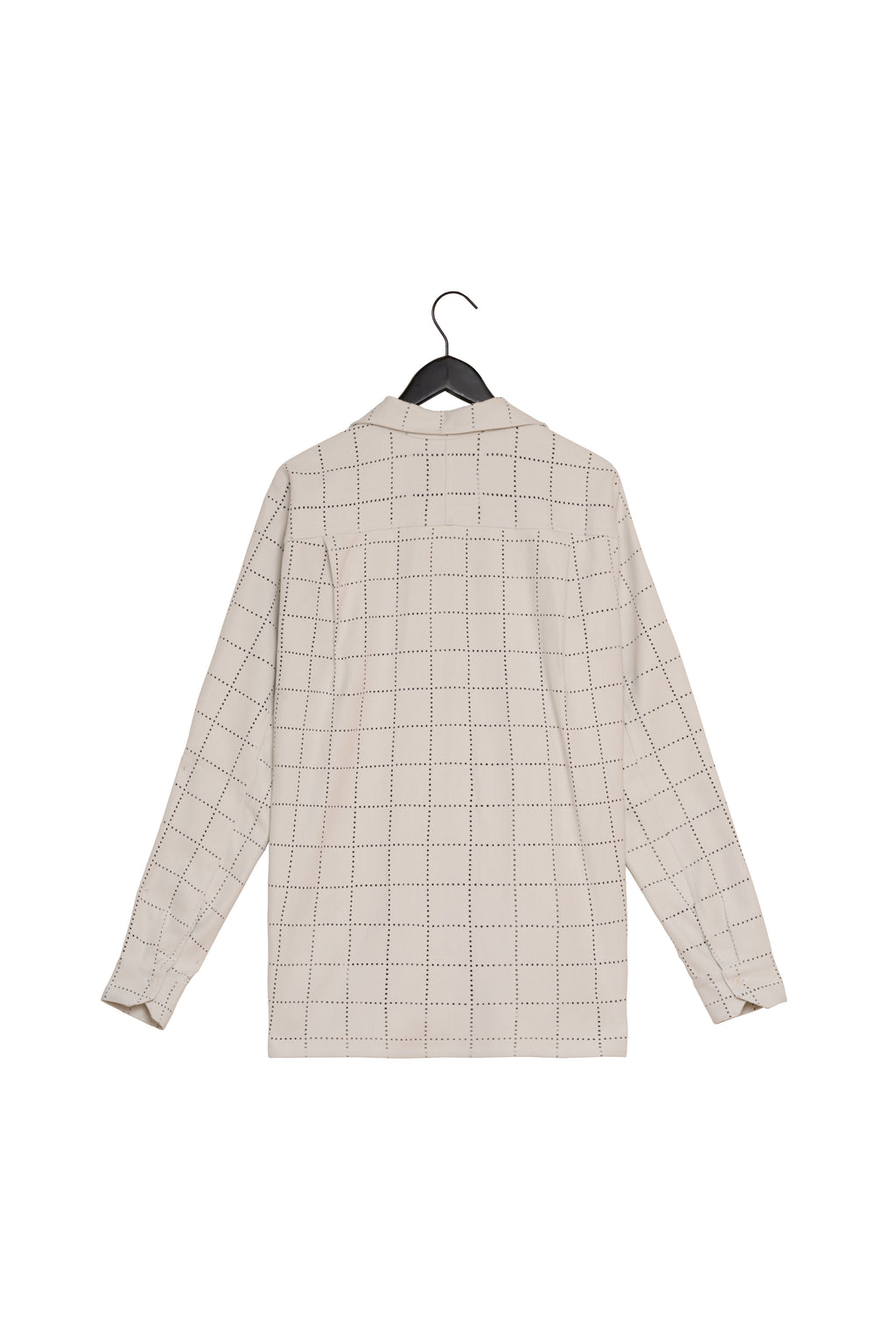 CHEMISE CHECKERS BLANCHE manches longues