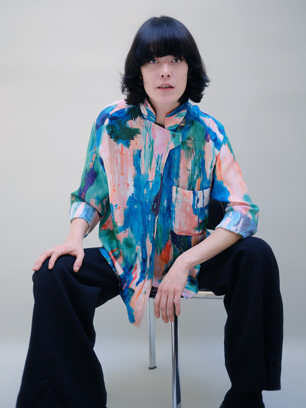 ALPHA Aura Silk Shirt