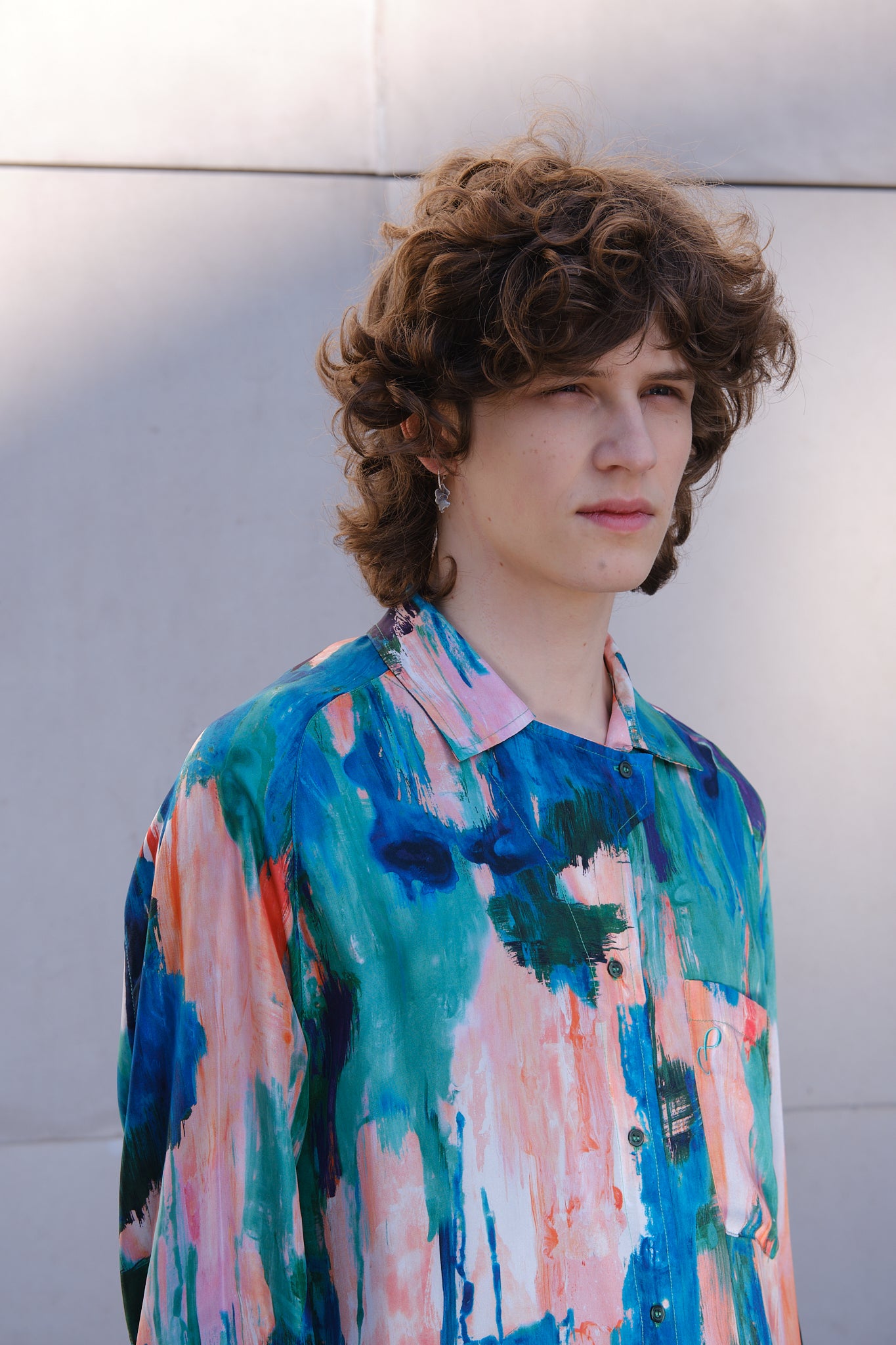 Chemise ALPHA Aura en soie