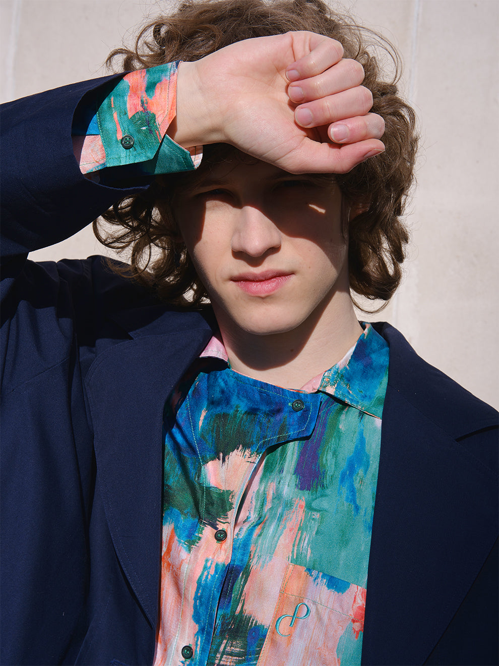 Chemise ALPHA Aura en soie