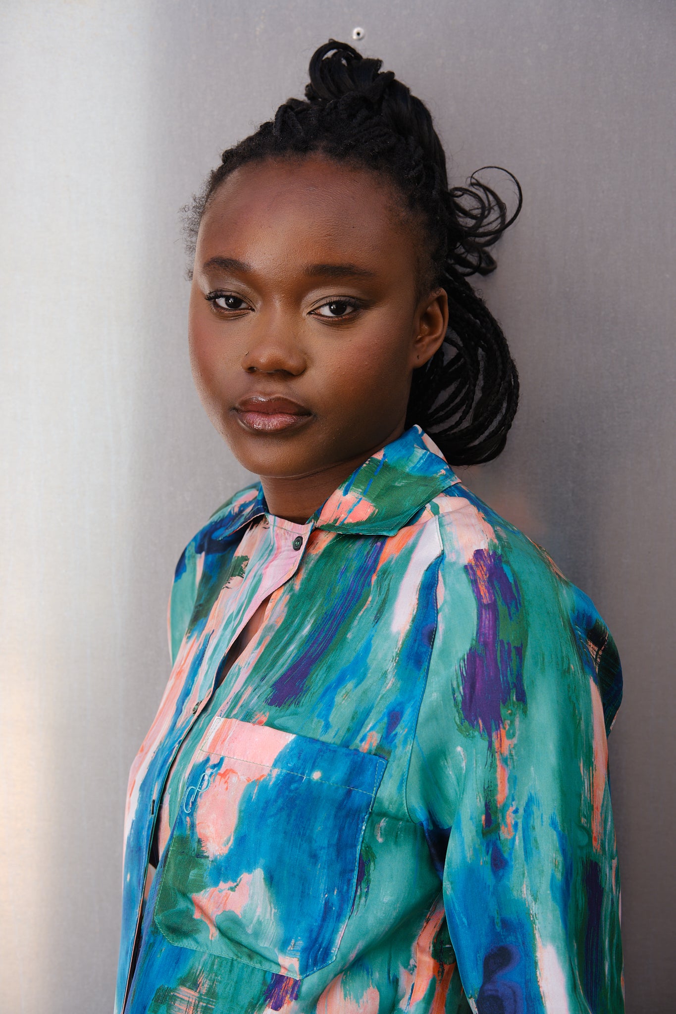 Chemise ALPHA Aura en soie