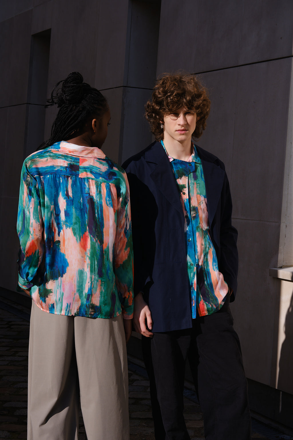 Chemise ALPHA Aura en soie