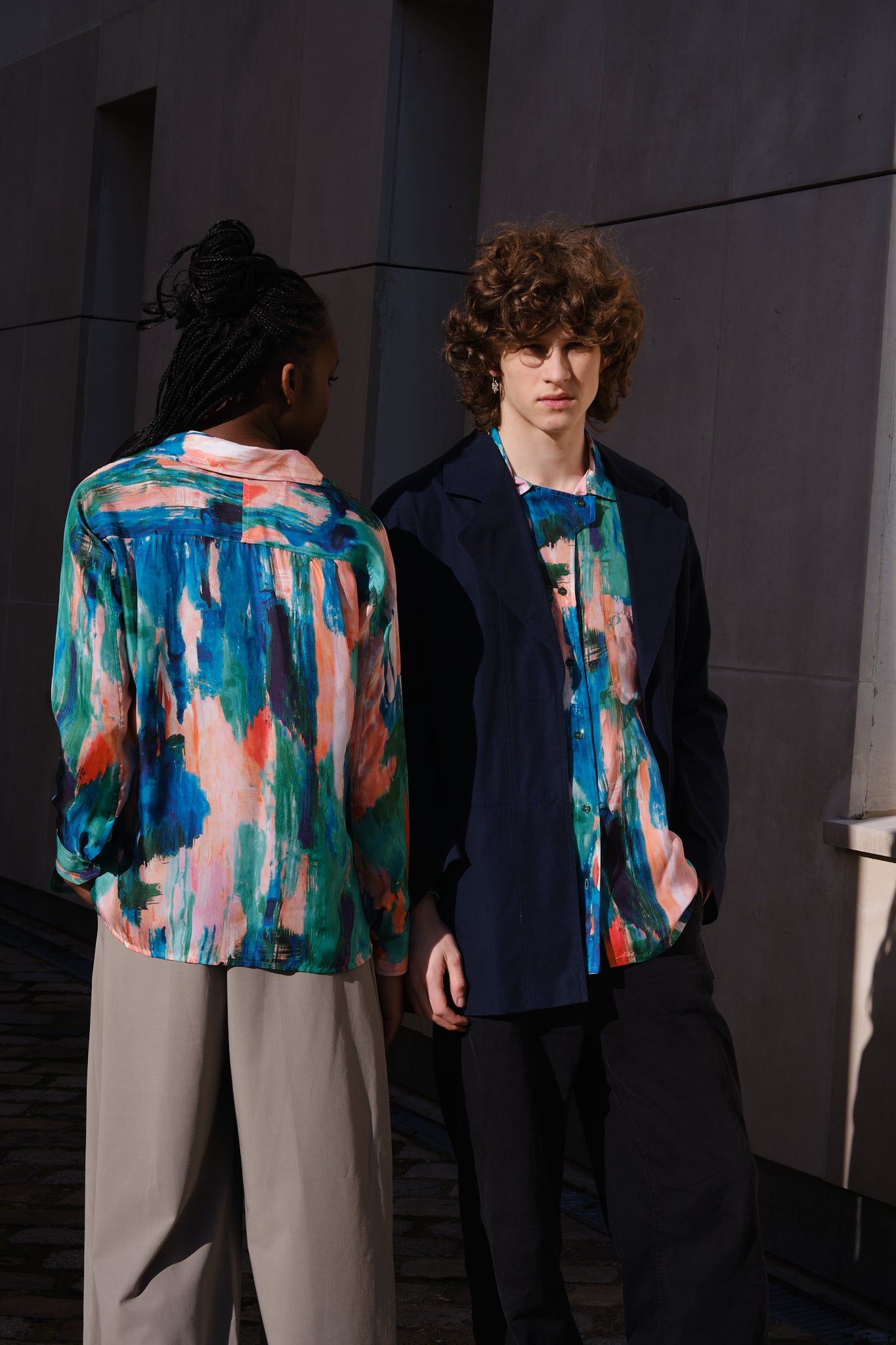 Chemise ALPHA Aura en soie