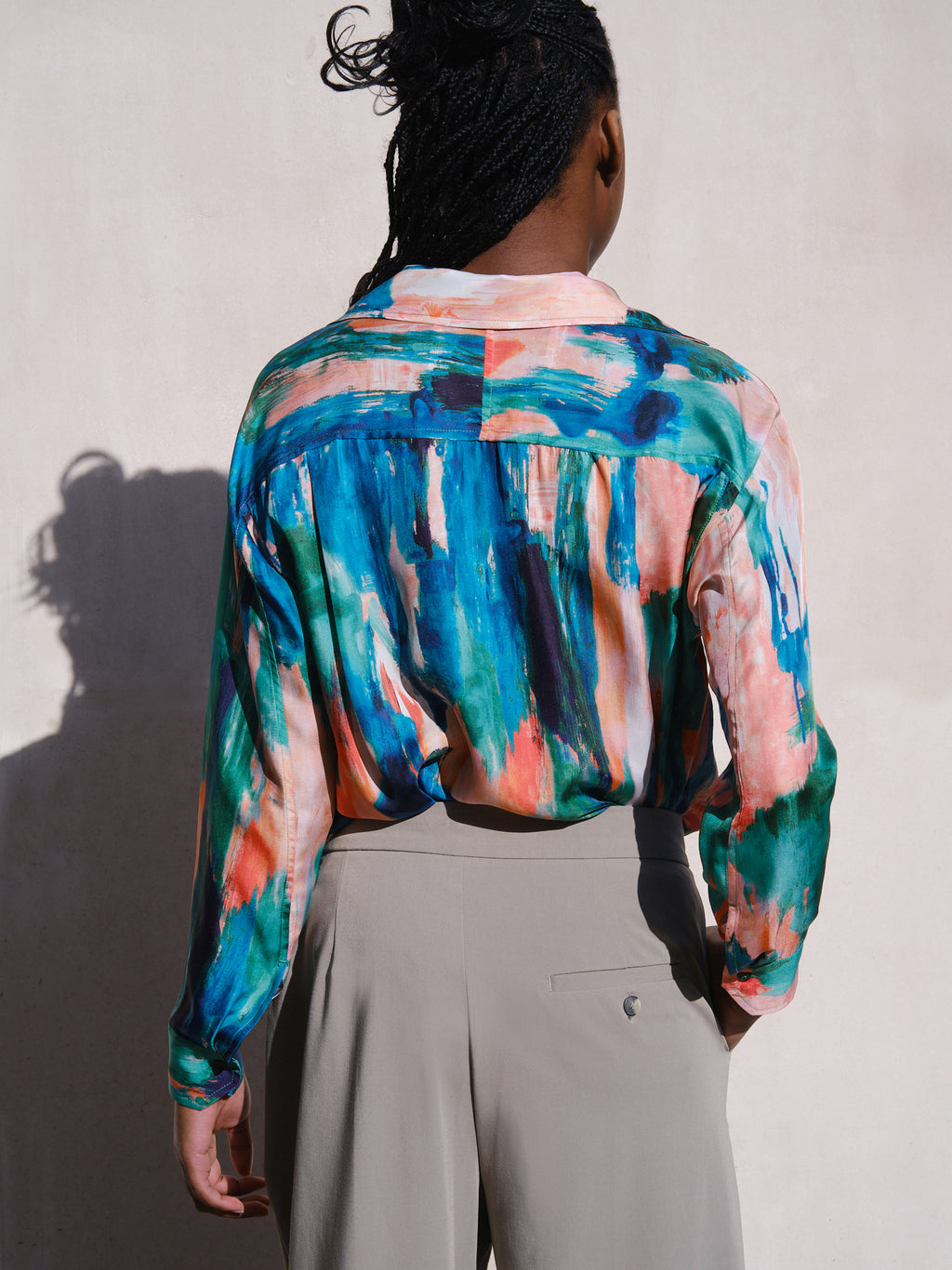 Chemise ALPHA Aura en soie