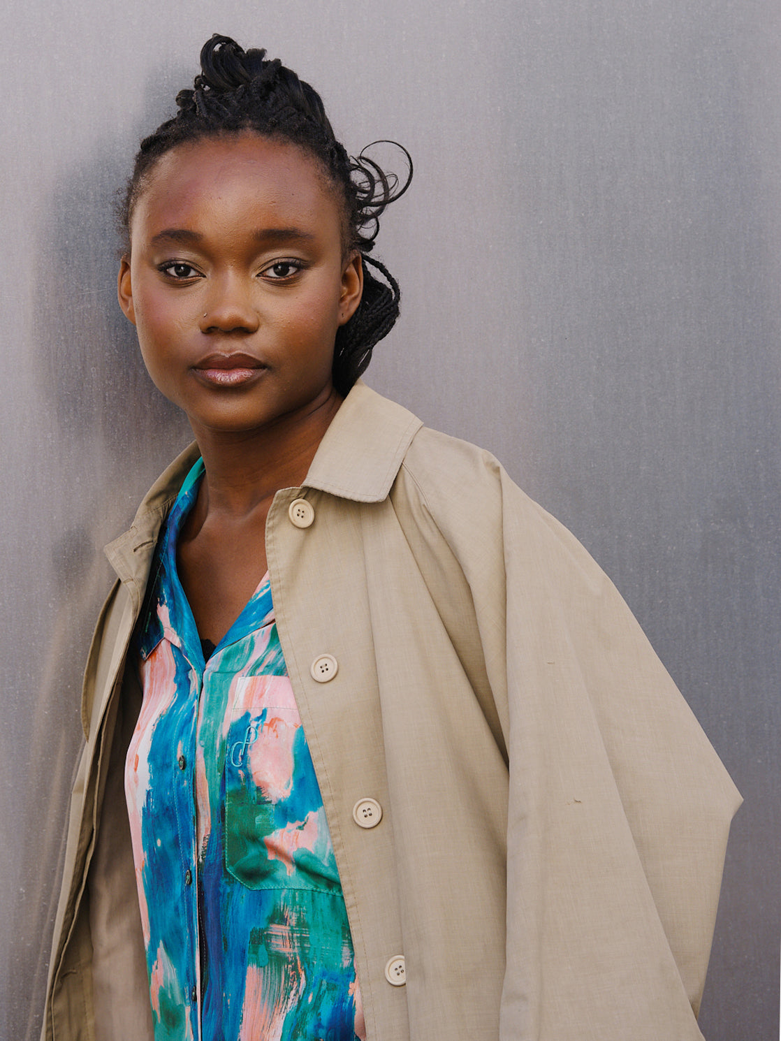 Chemise ALPHA Aura en soie