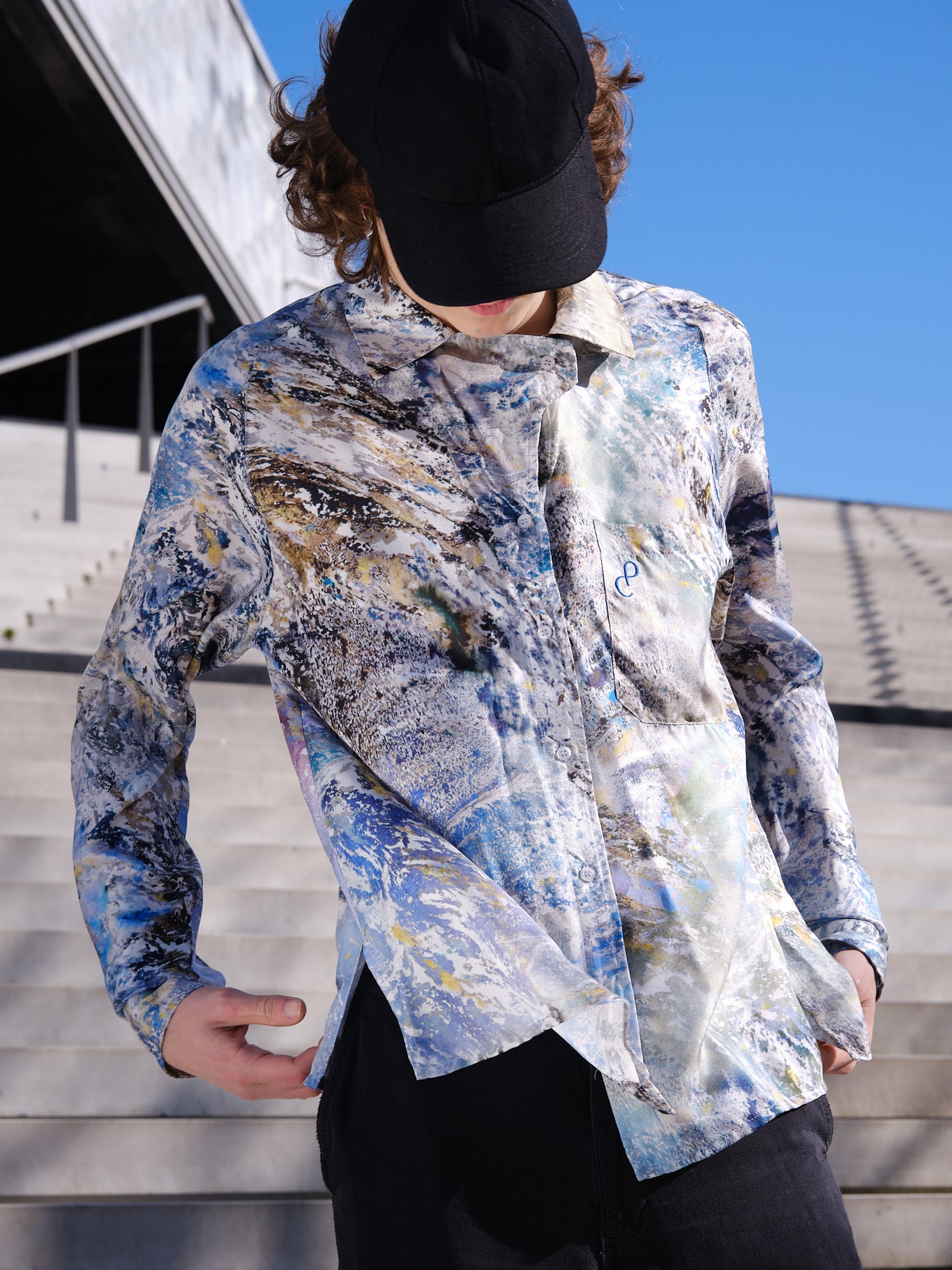 Chemise ALPHA CHUTES en soie