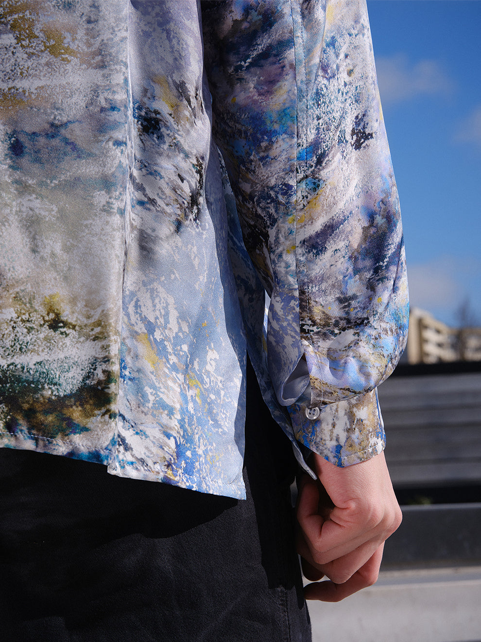 Chemise ALPHA CHUTES en soie