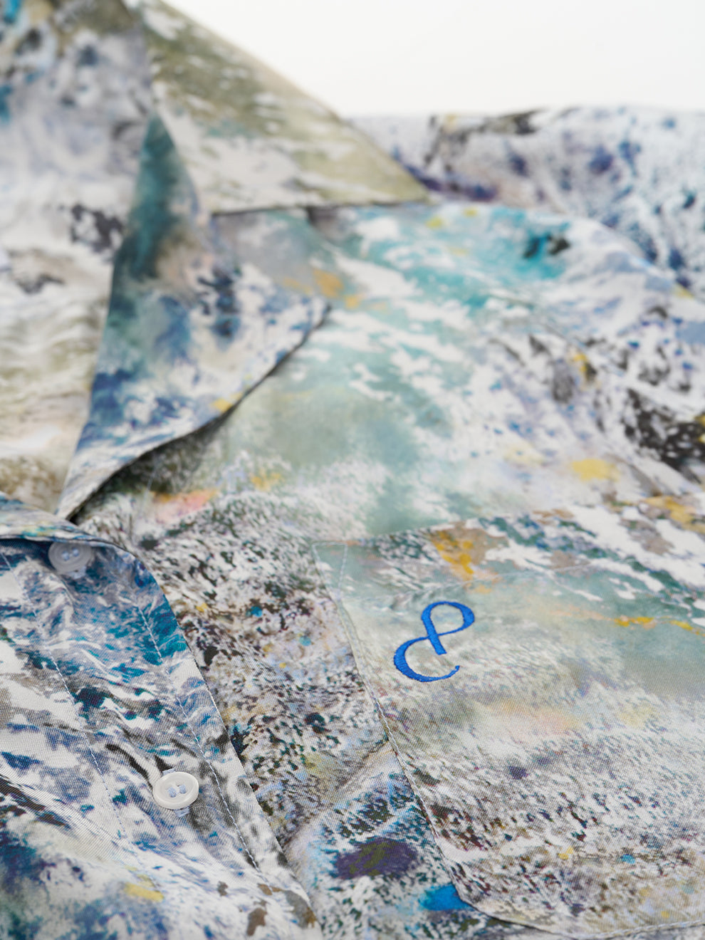 ALPHA CHUTES SILK SHIRT