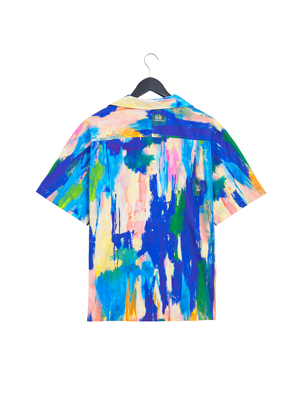 ALFA Hand Embroidered Blue Shirt