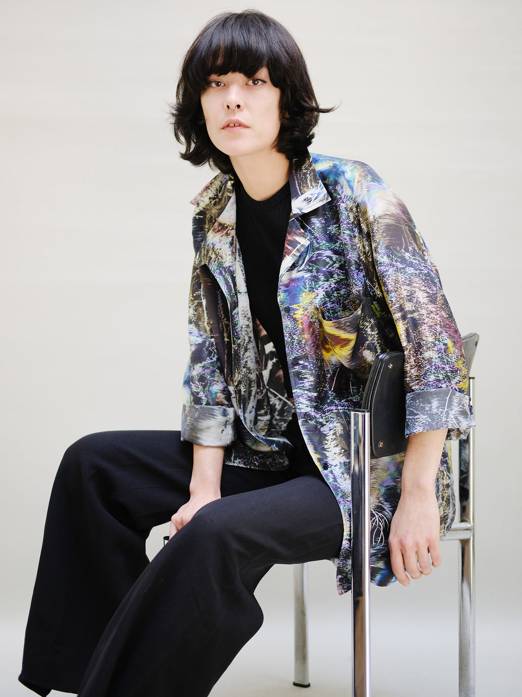 CHEMISE ALPHA "GLITCH"