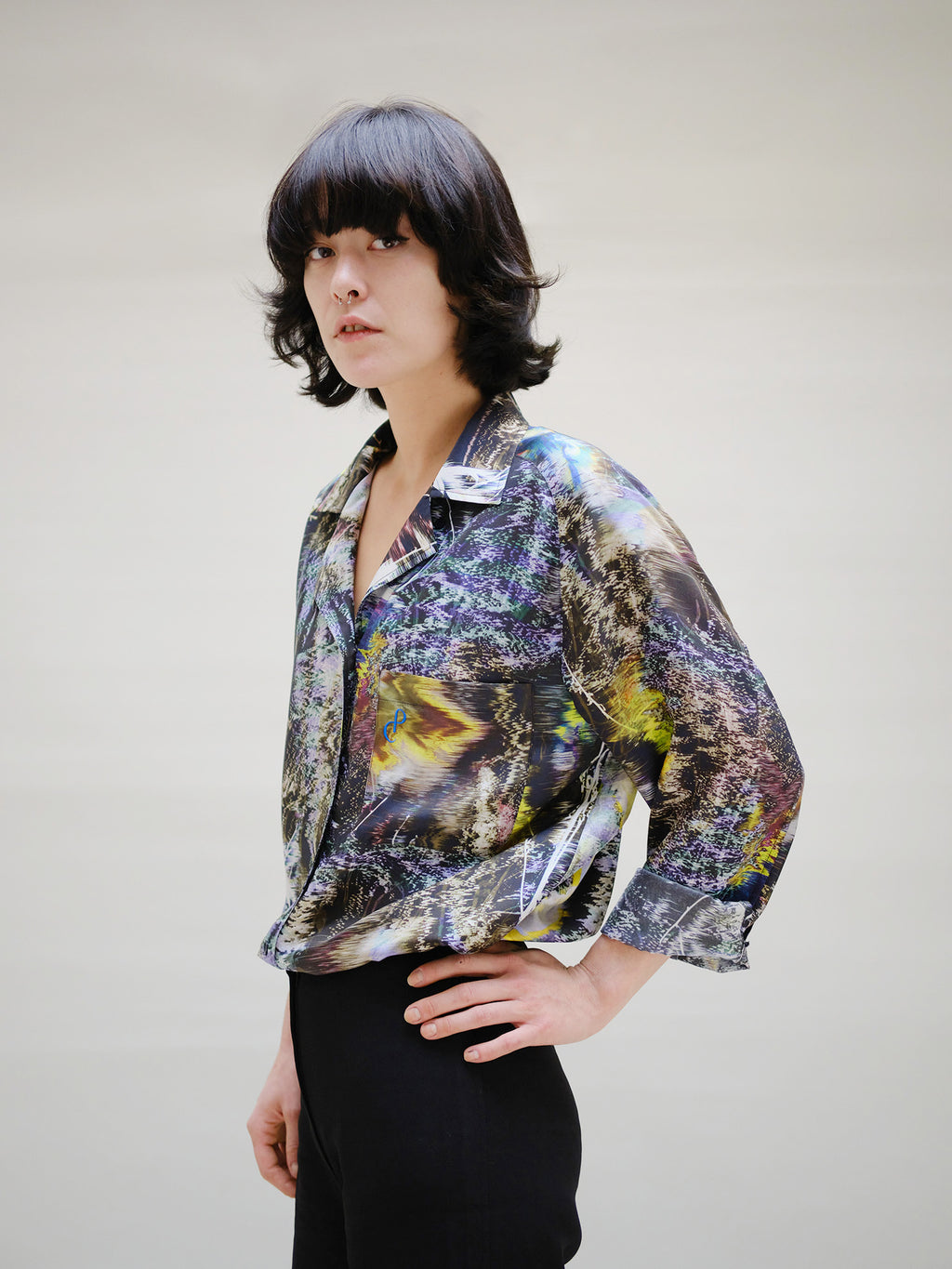 CHEMISE ALPHA "GLITCH"