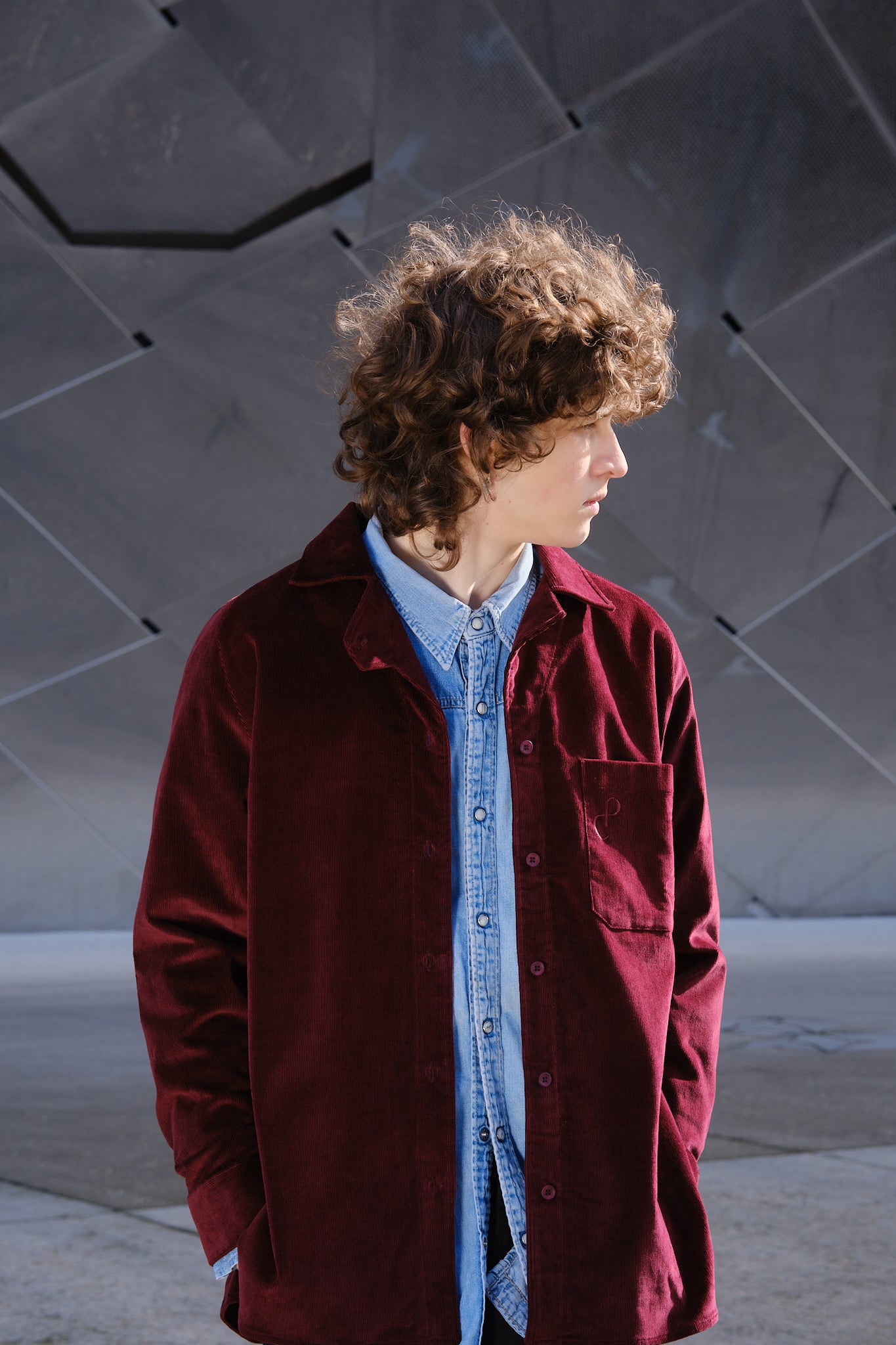 Chemise ALPHA Burgundy