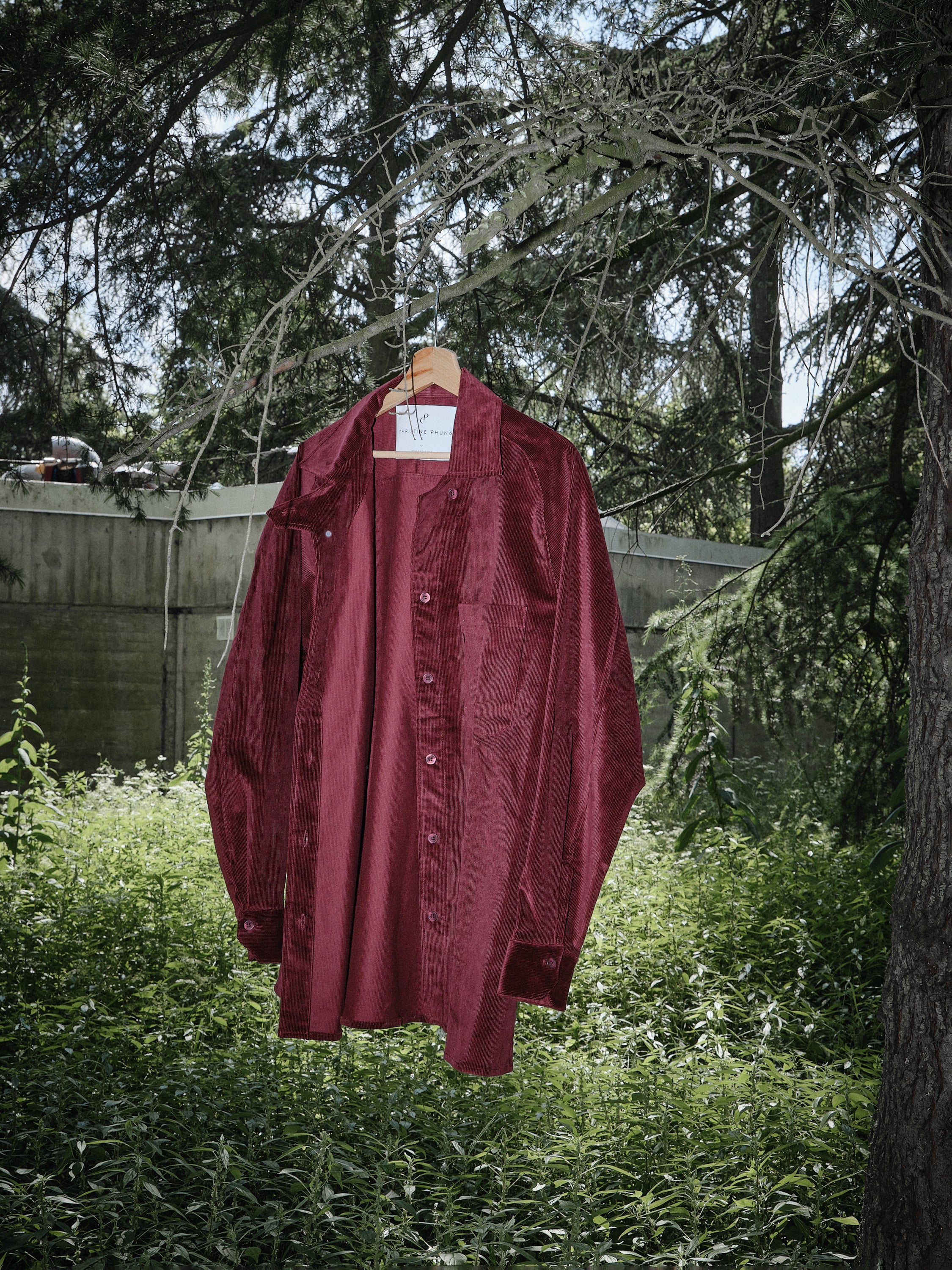 Chemise ALPHA Burgundy