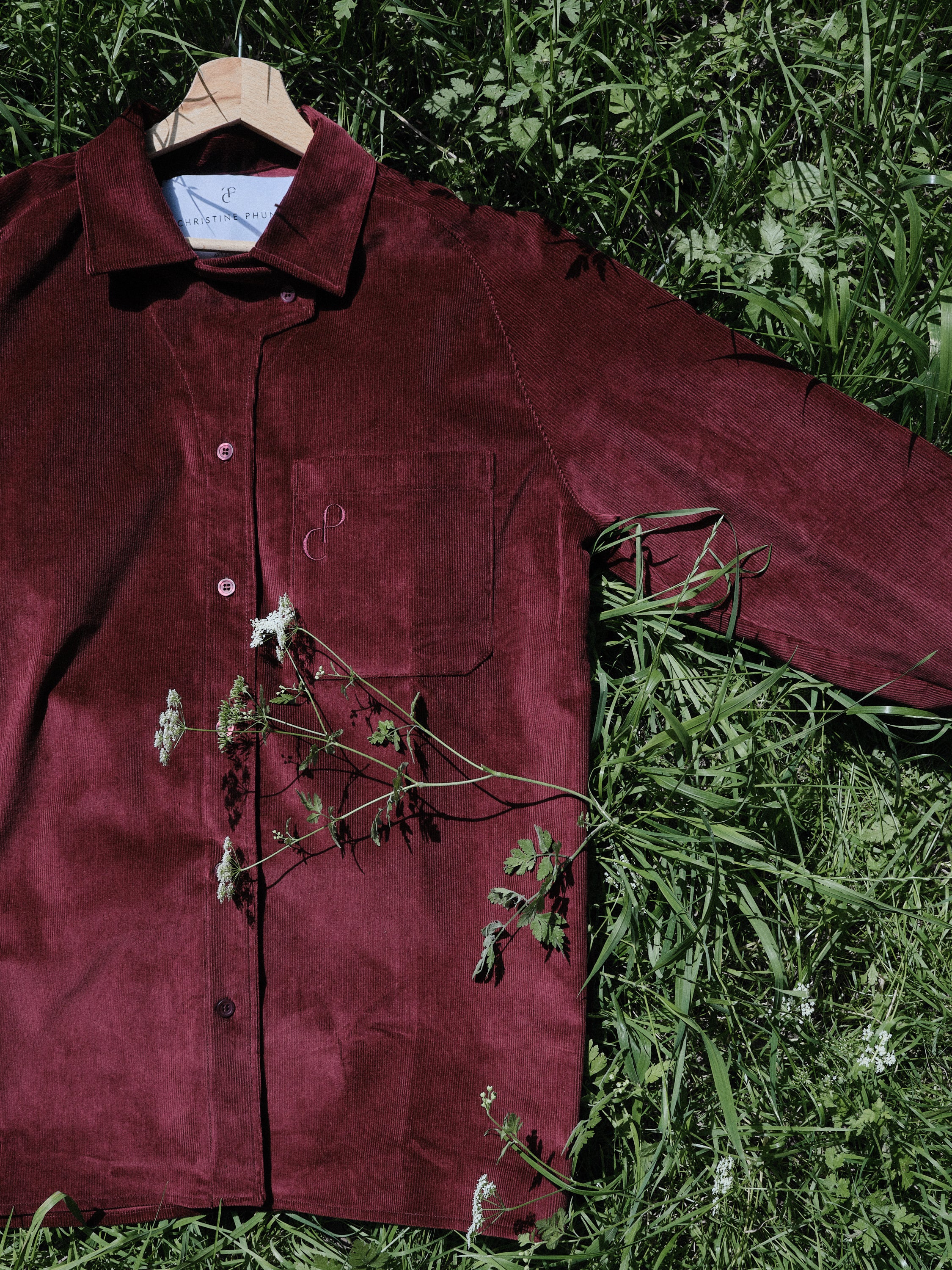 Chemise ALPHA Burgundy