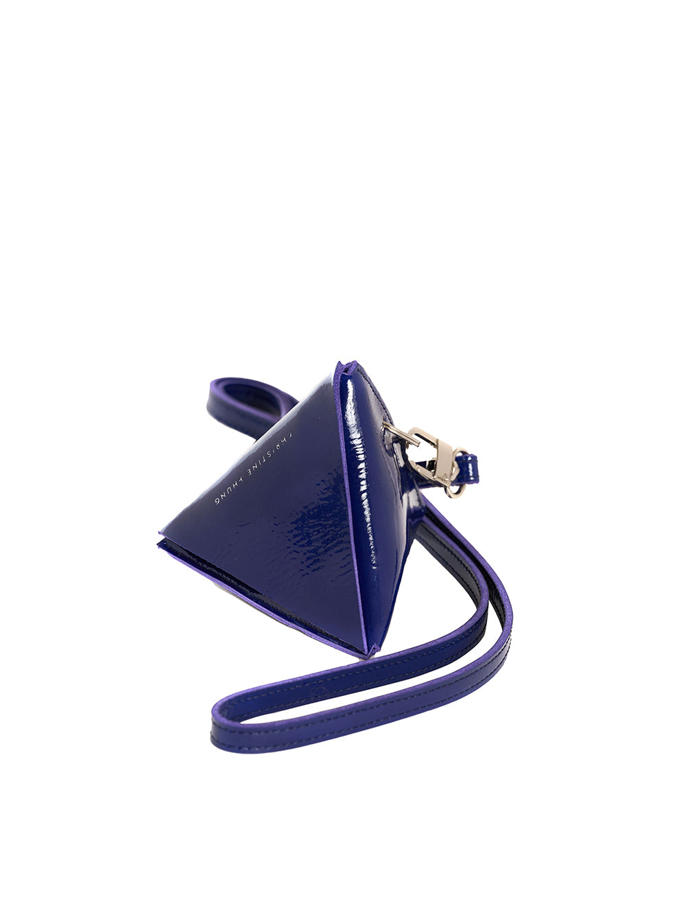 BERLINGOT EN CUIR BLEU ÉLECTRIQUE
