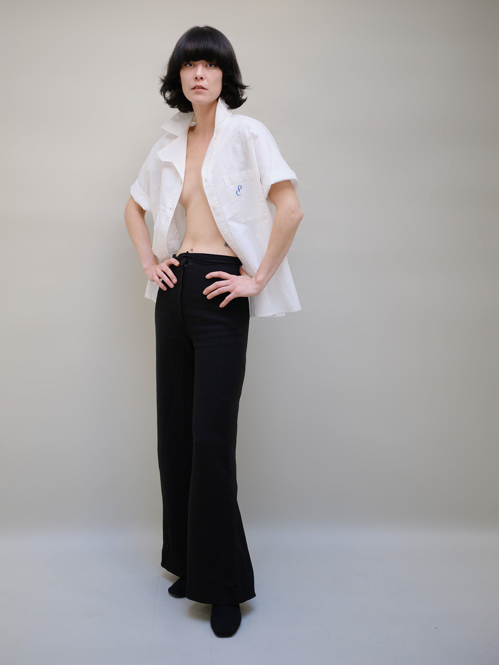 Hand Embroidered ALPHA Shirt