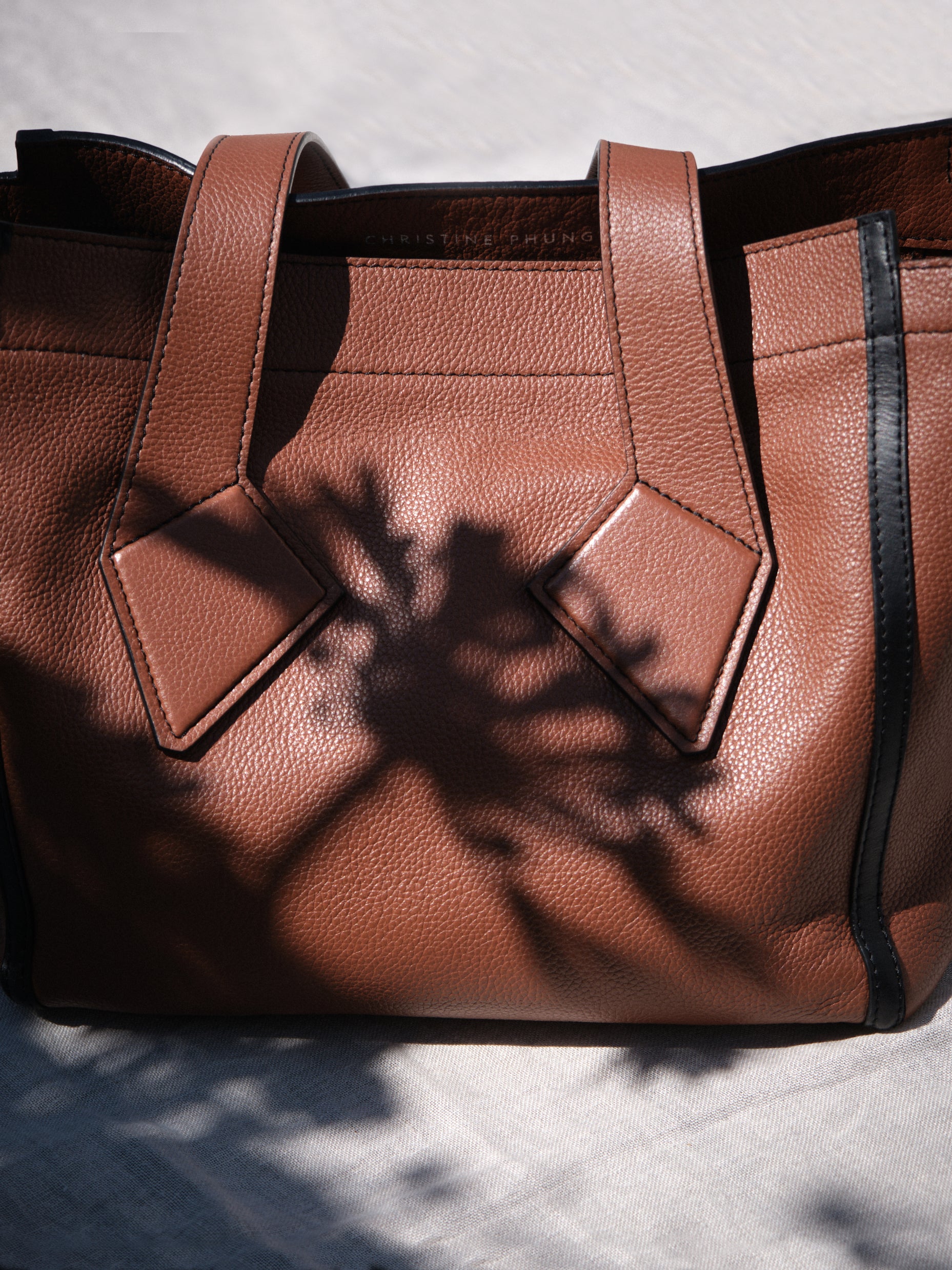 03 Duo Leather Tote Bag and Black Pool Bag PRE-ORDER