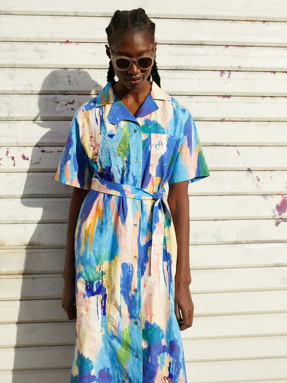 DELTA Hand Embroidered Dress