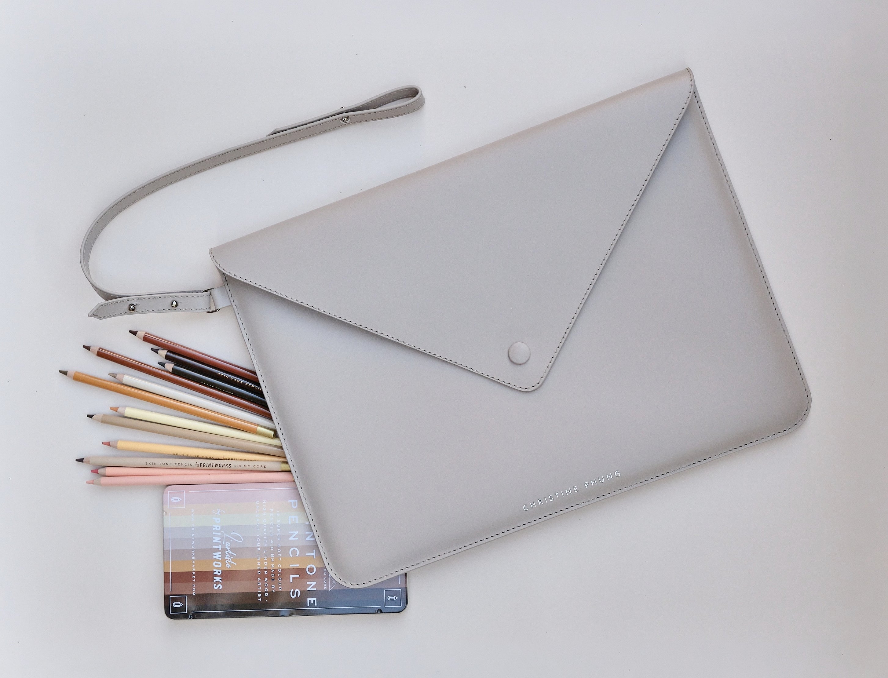 Enveloppe L Maripo Beige 16 pouces